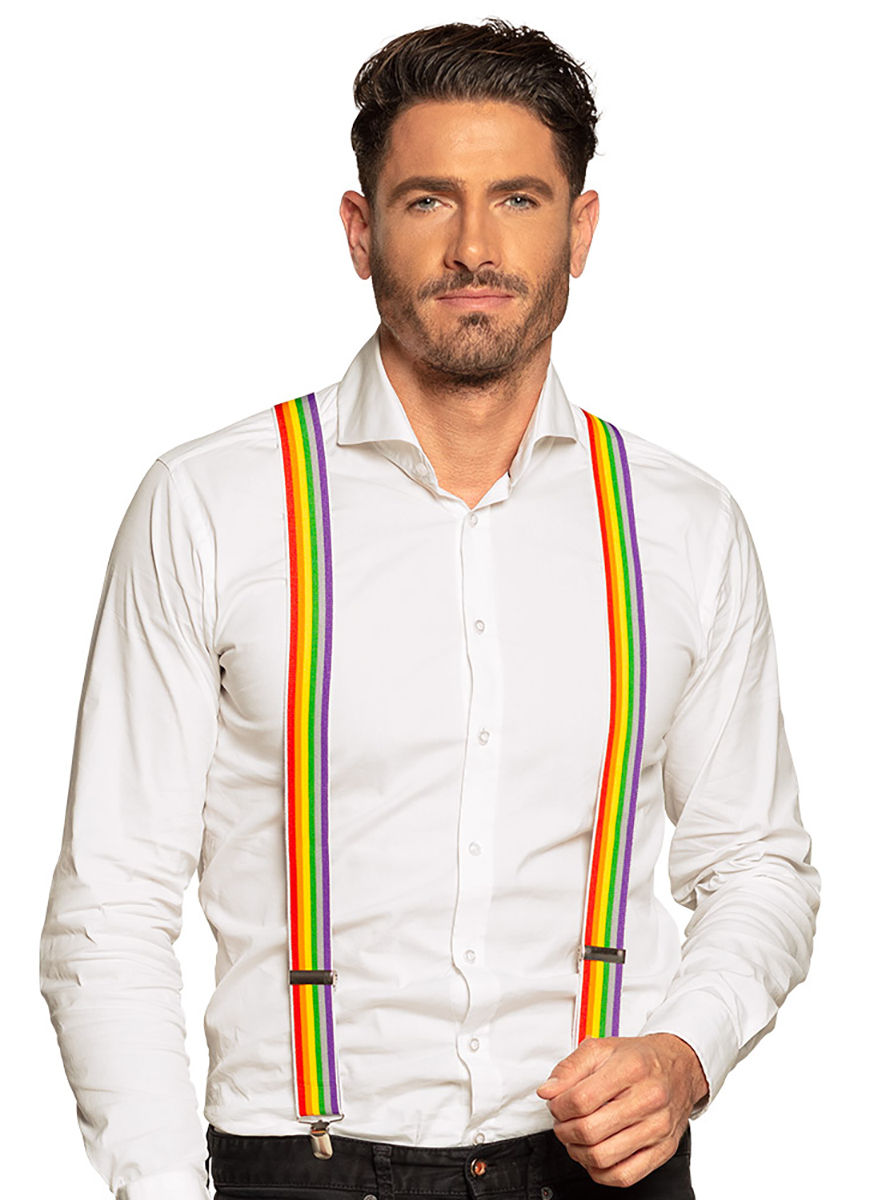 Hosenträger Regenbogen