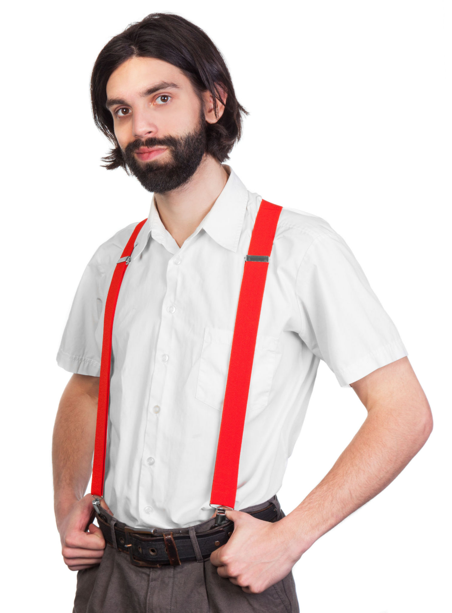 Hosenträger rot