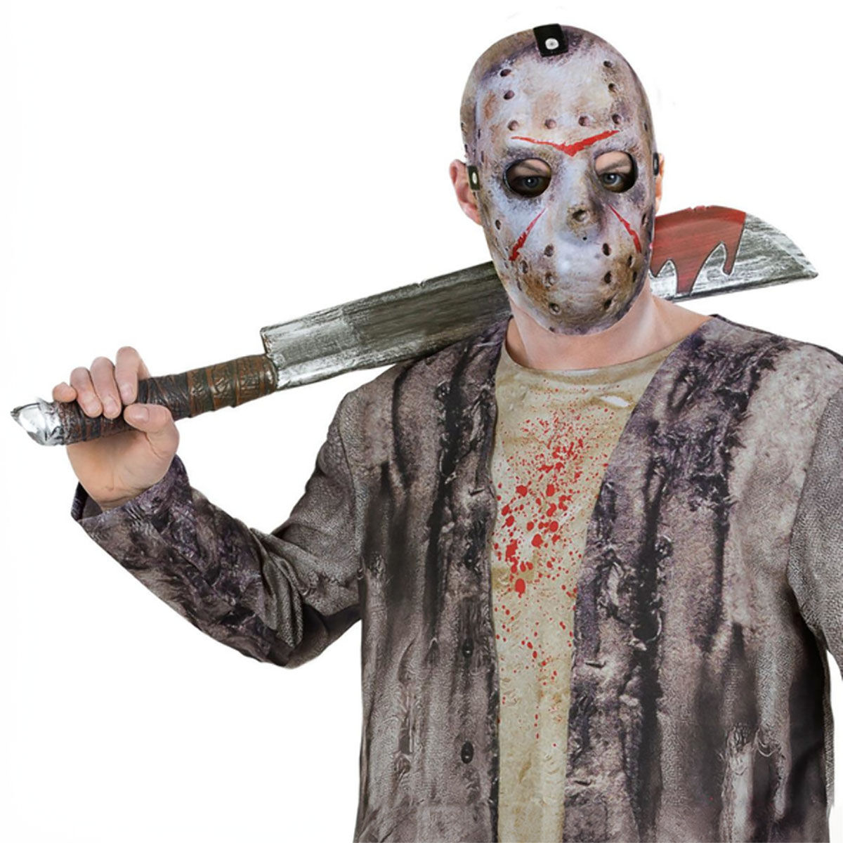 Jason Vorhees Maske & Machete