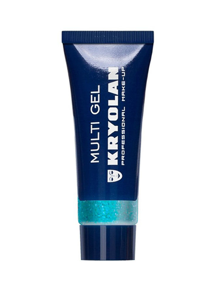 Kryolan Glittergel Hellblau grob