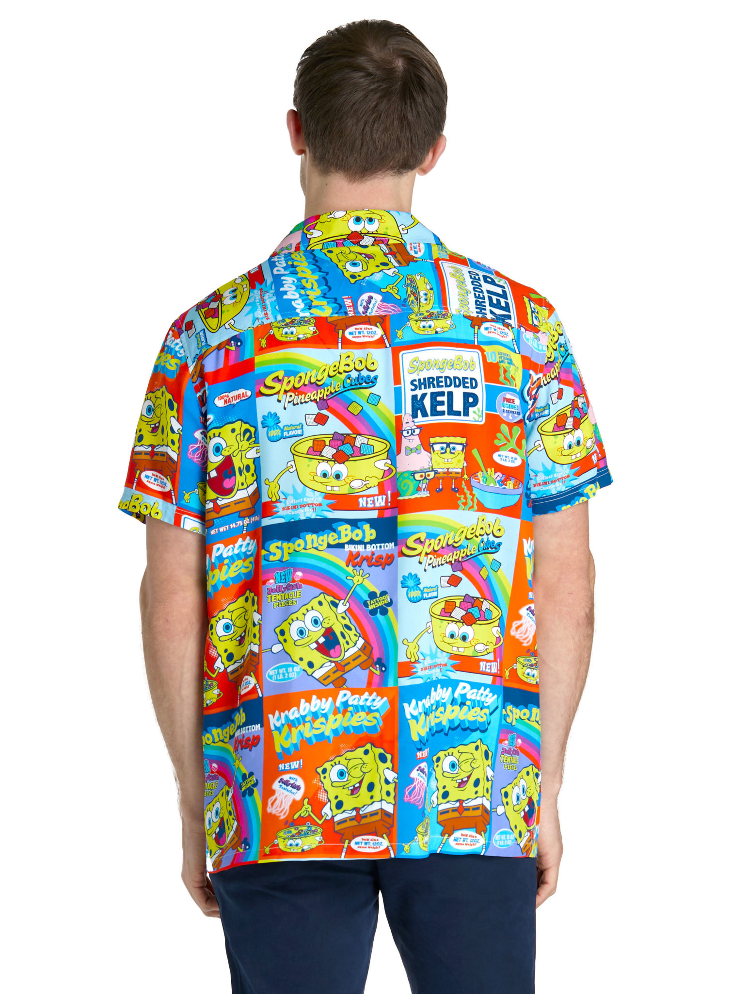 OppoSuits Spongebob Breakfast Sommerhemd