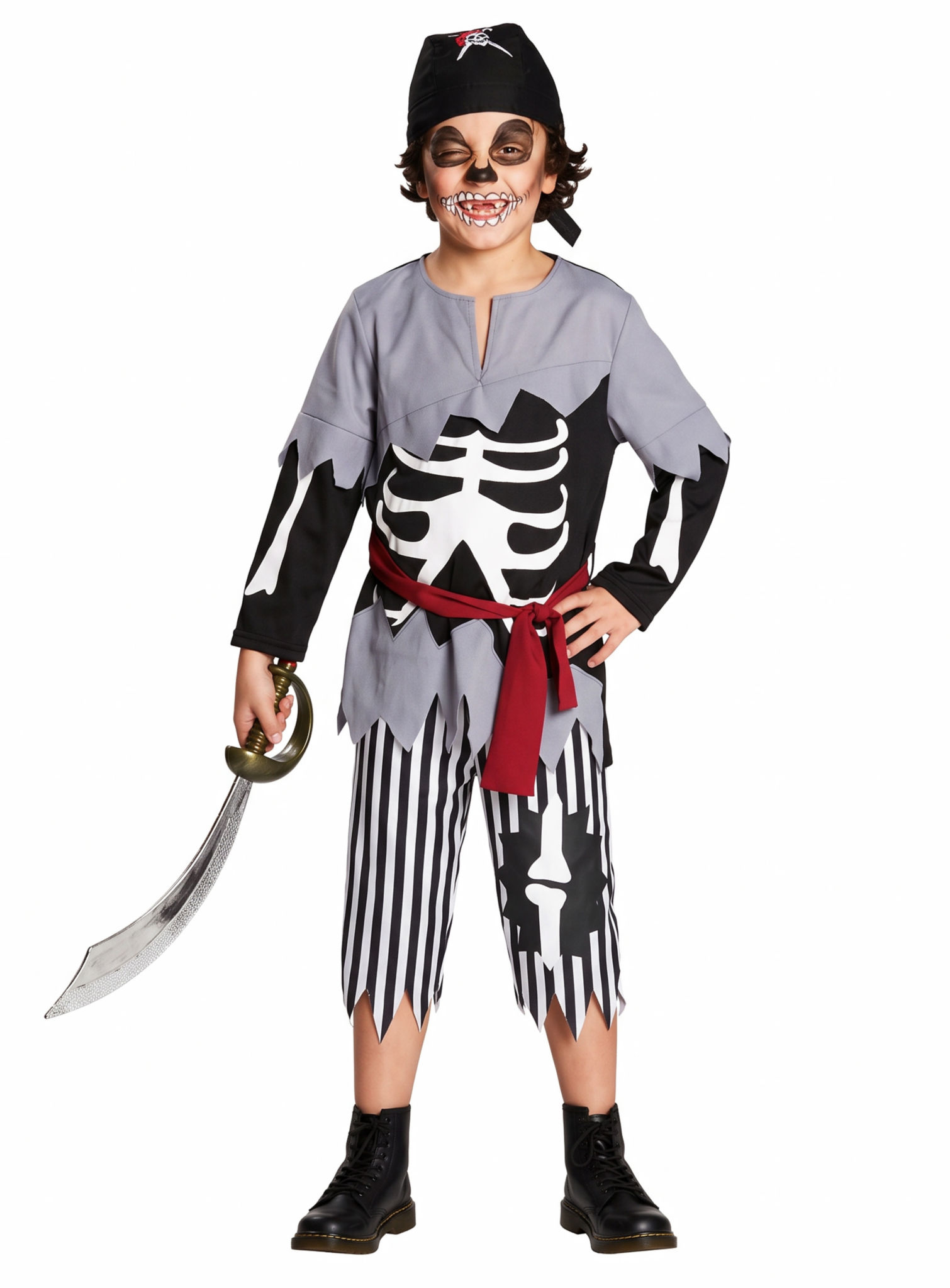 Zombiepirat Kinderkostüm