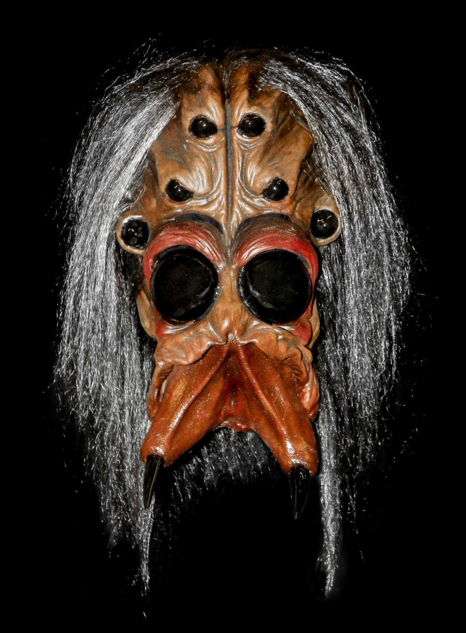 Masque d'homme-araignée en latex