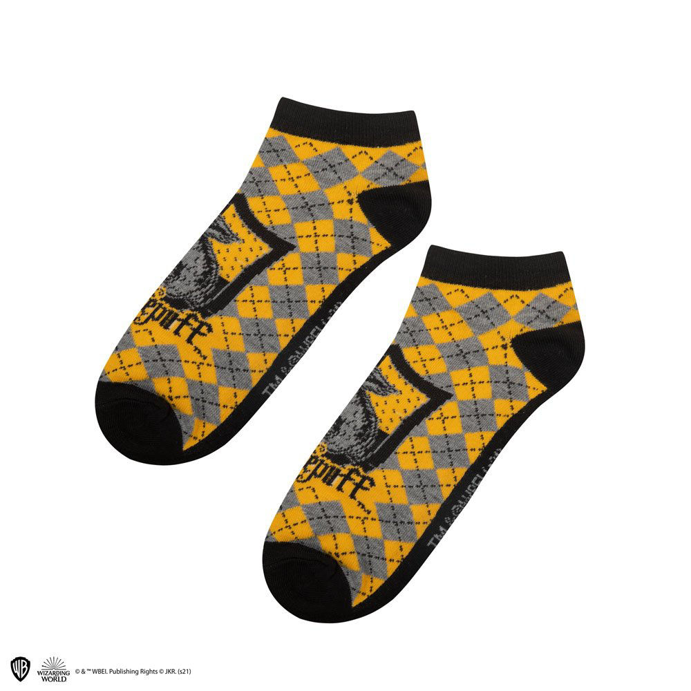 Harry Potter - Knöchelsocken 3er-Pack Hufflepuff
