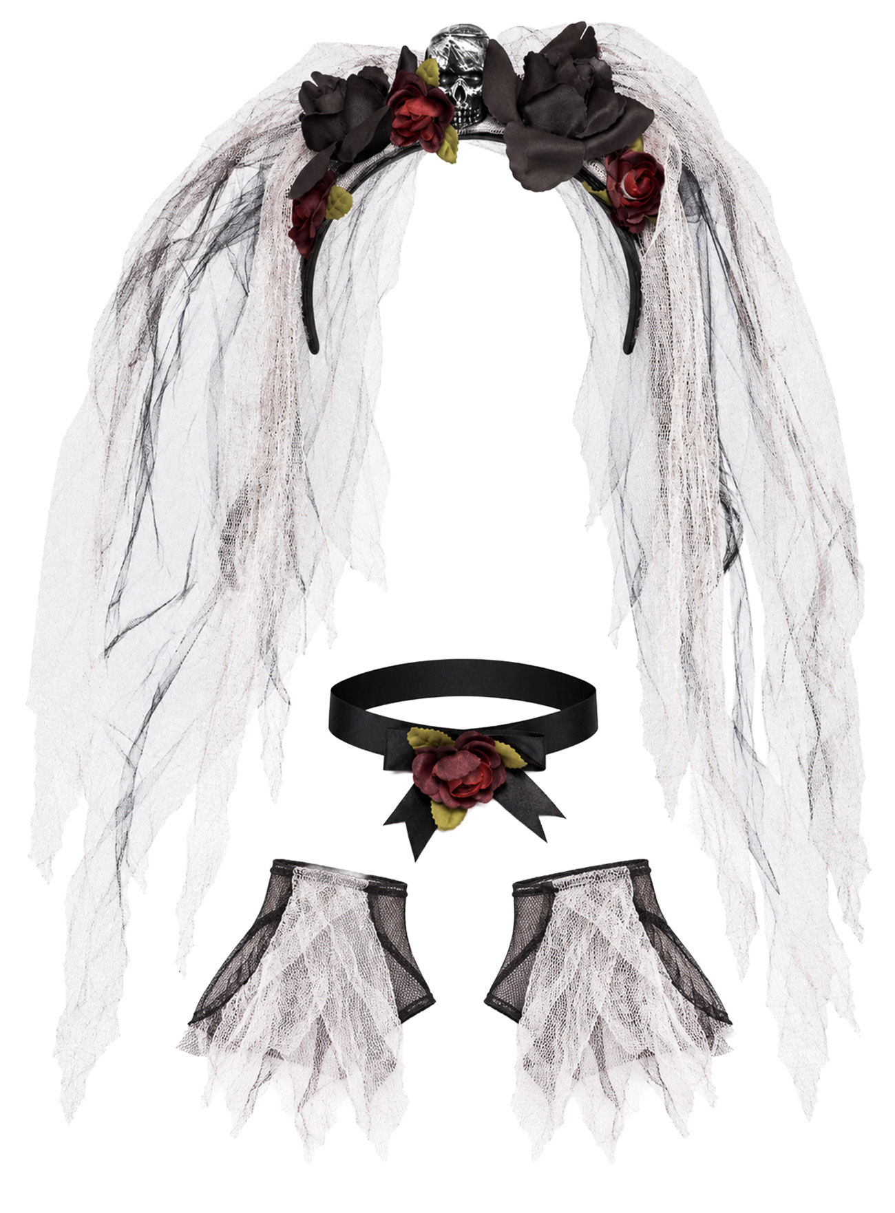 Geisterbraut Accessoire-Set