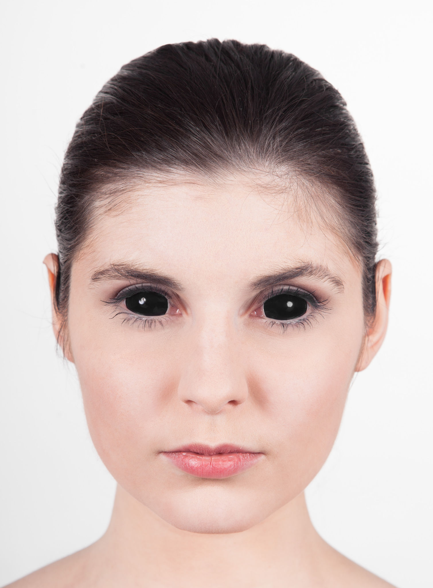 Sclera schwarz Kontaktlinsen