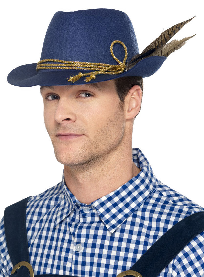 Klederdracht Hoed Blauw