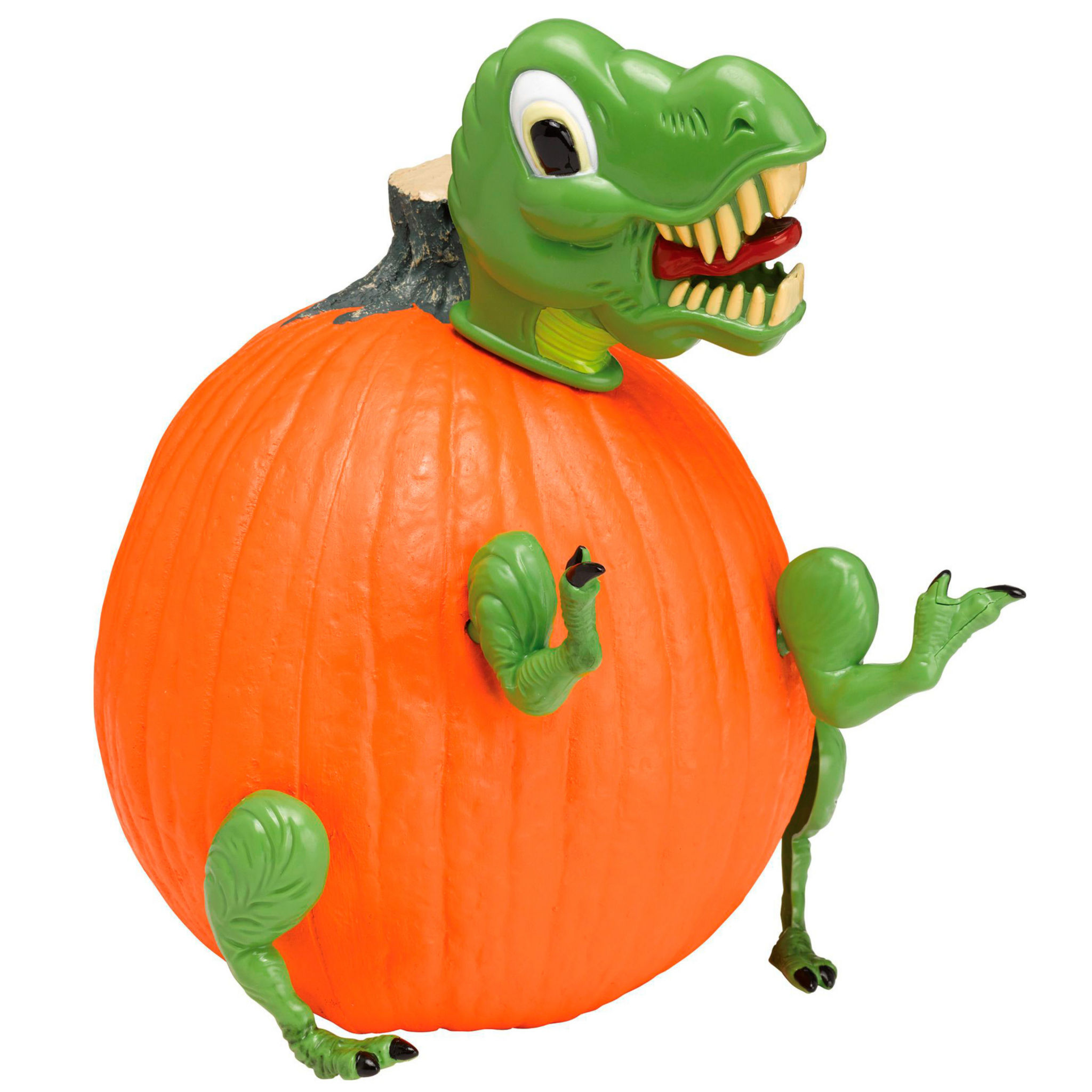 Dinosaurier für Halloween-Kürbis