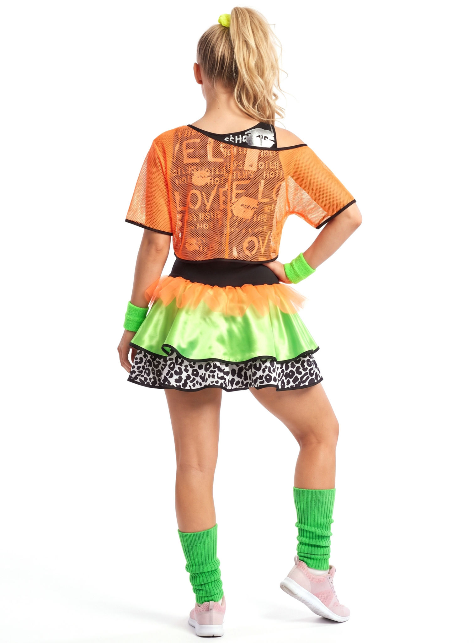 80er Neon Girlie Kostüm