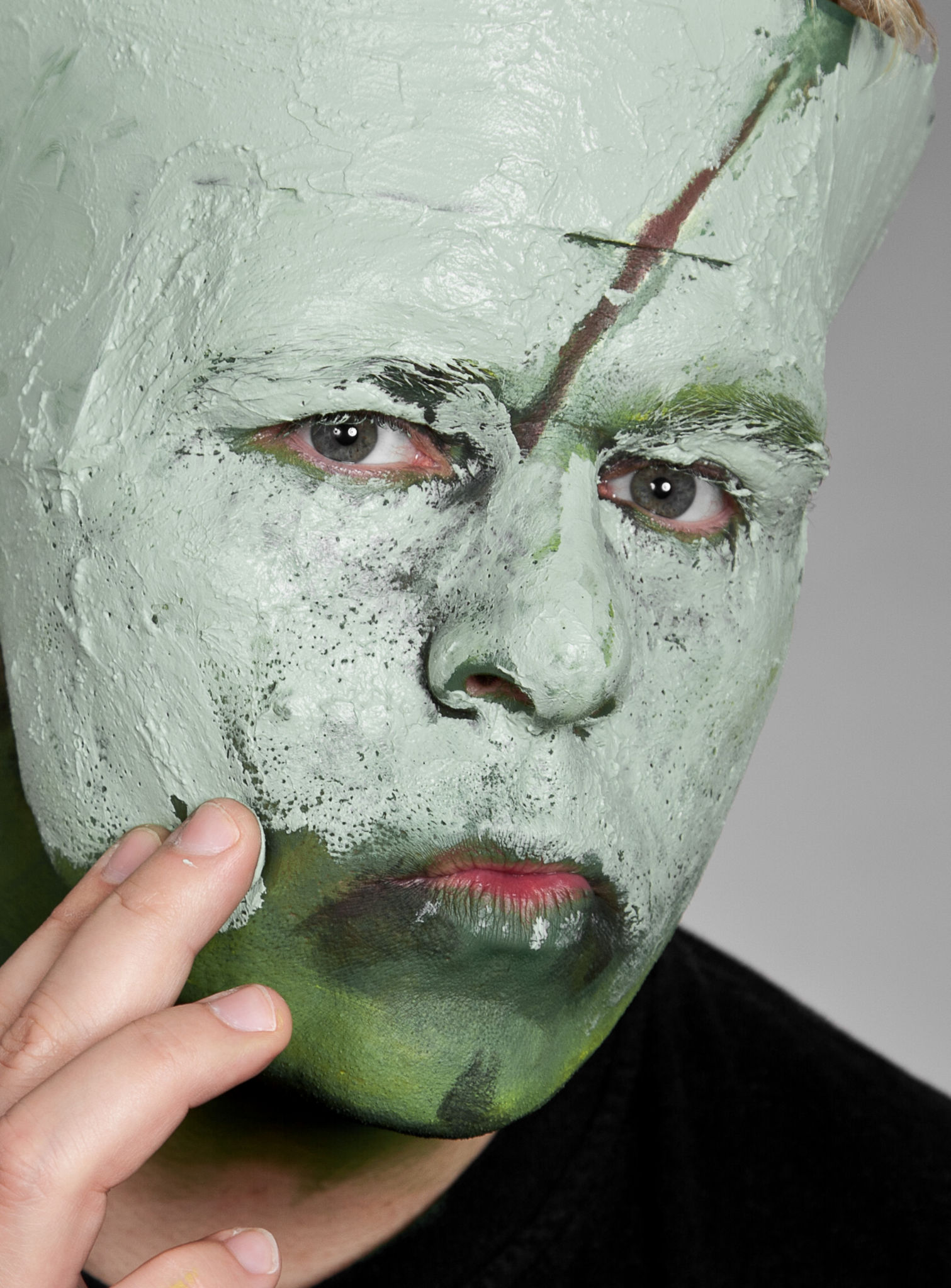Spezial Effekt Creme Scary Skin grün