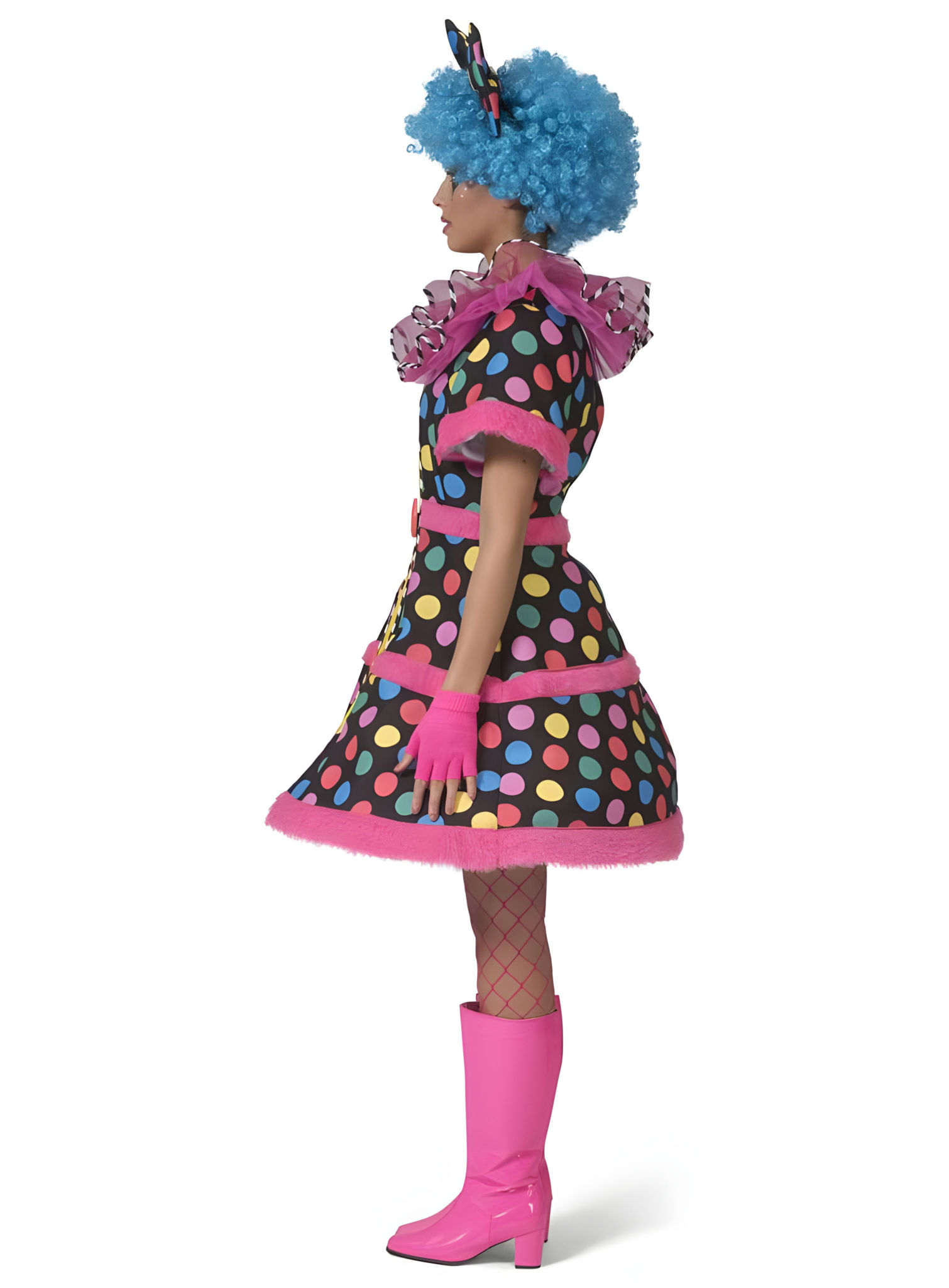 Funny Dolly Clownskostüm für Damen