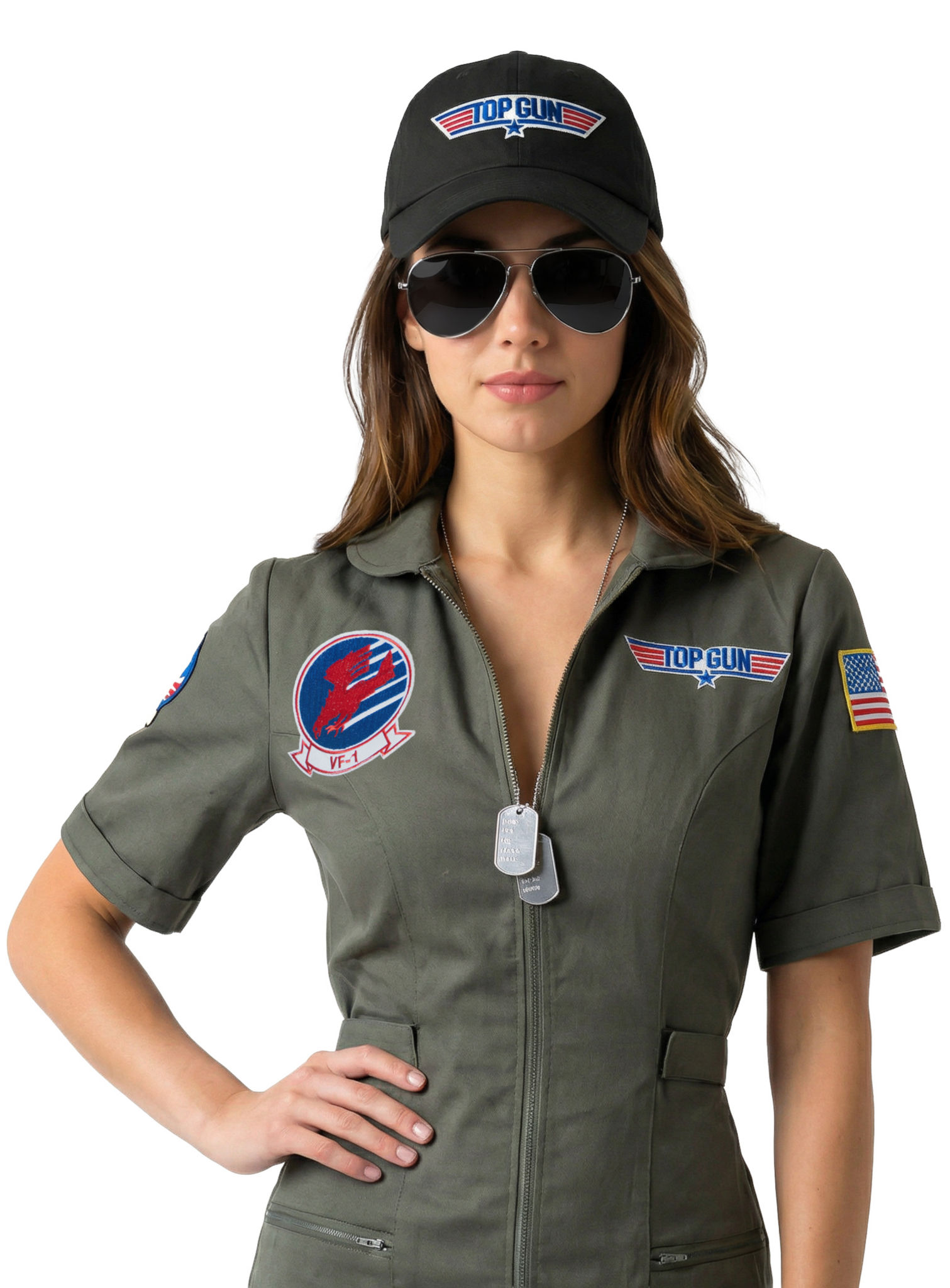 Top Gun Kostüm Kleid