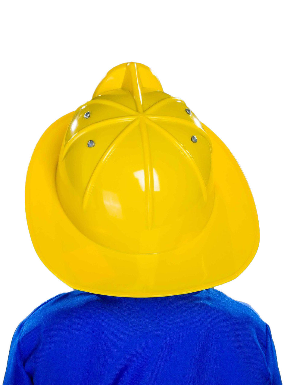 Gelber Feuerwehrhelm für Kinder