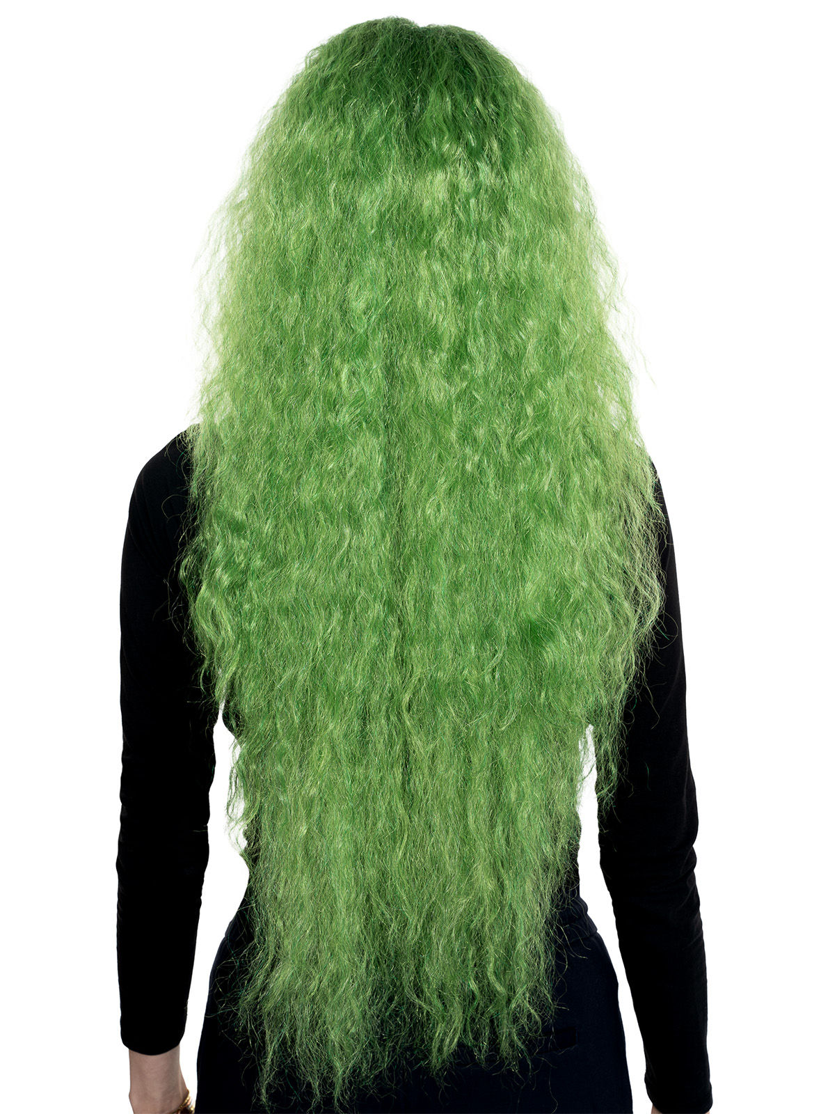 Wilde grüne Mähne Perücke