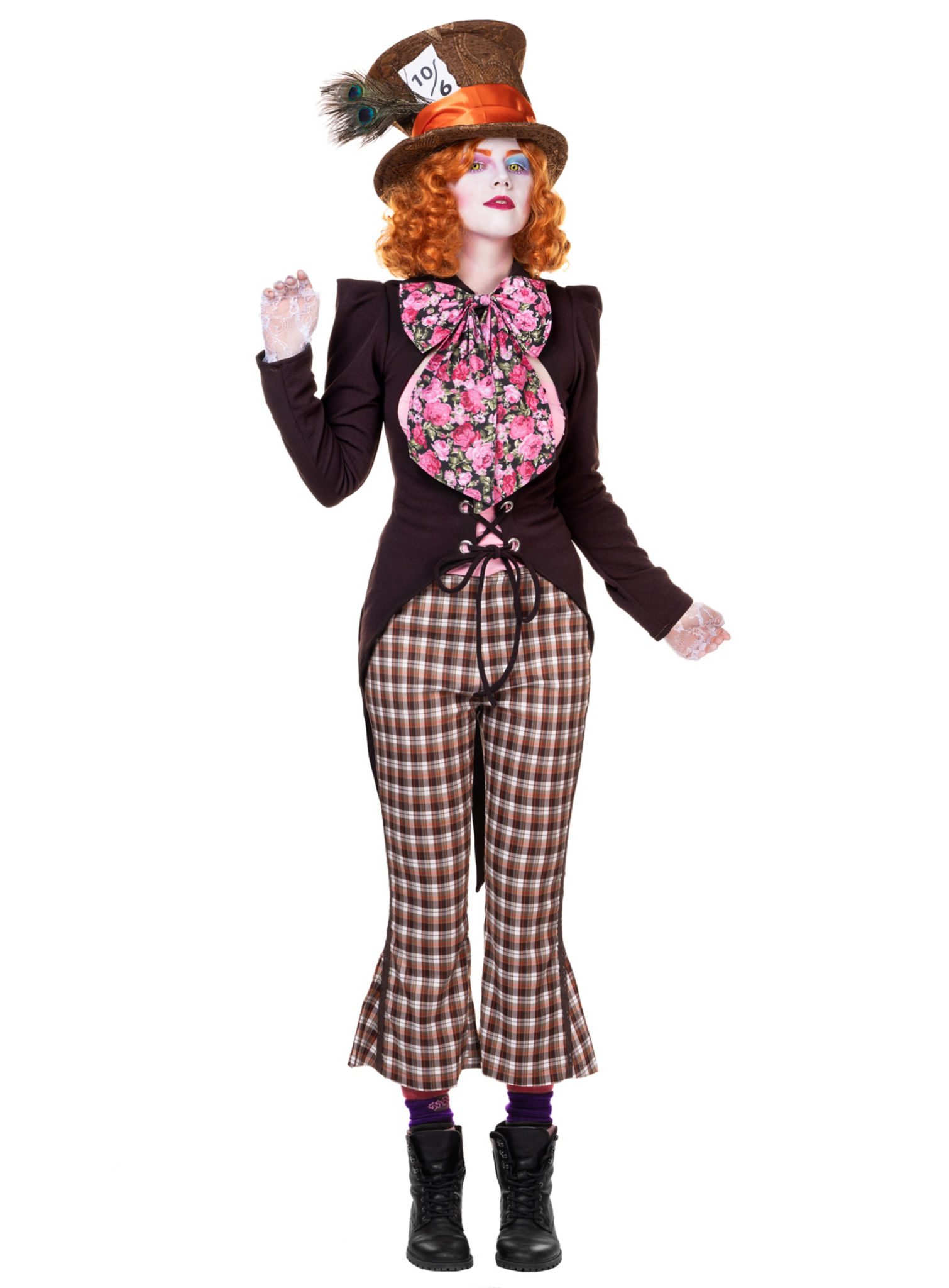 Mad Hatter – Gekke Hoedenmaker pruik voor vrouwen