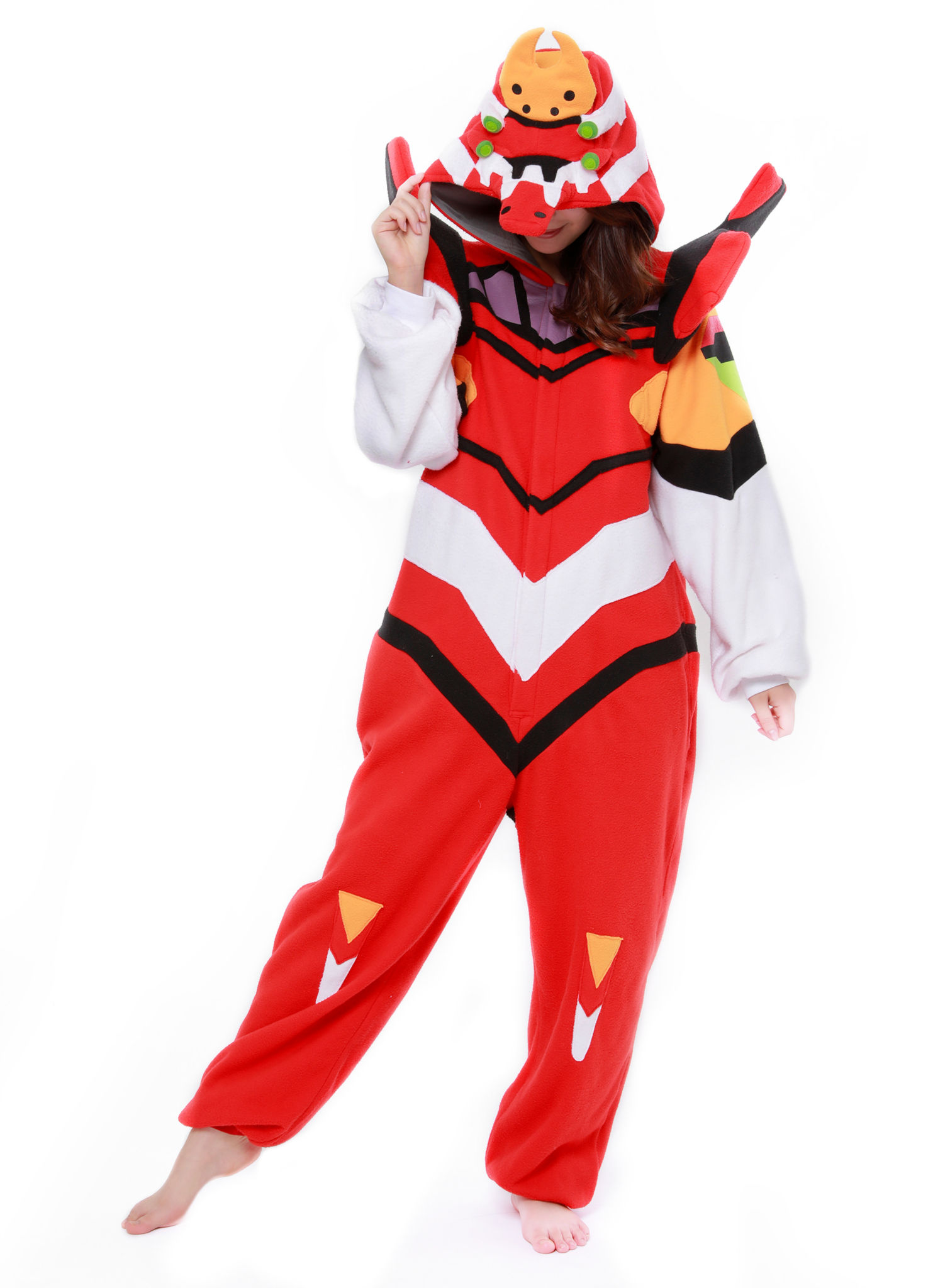 Neon Genesis Evangelion Kigurumi Kostuum Asuka