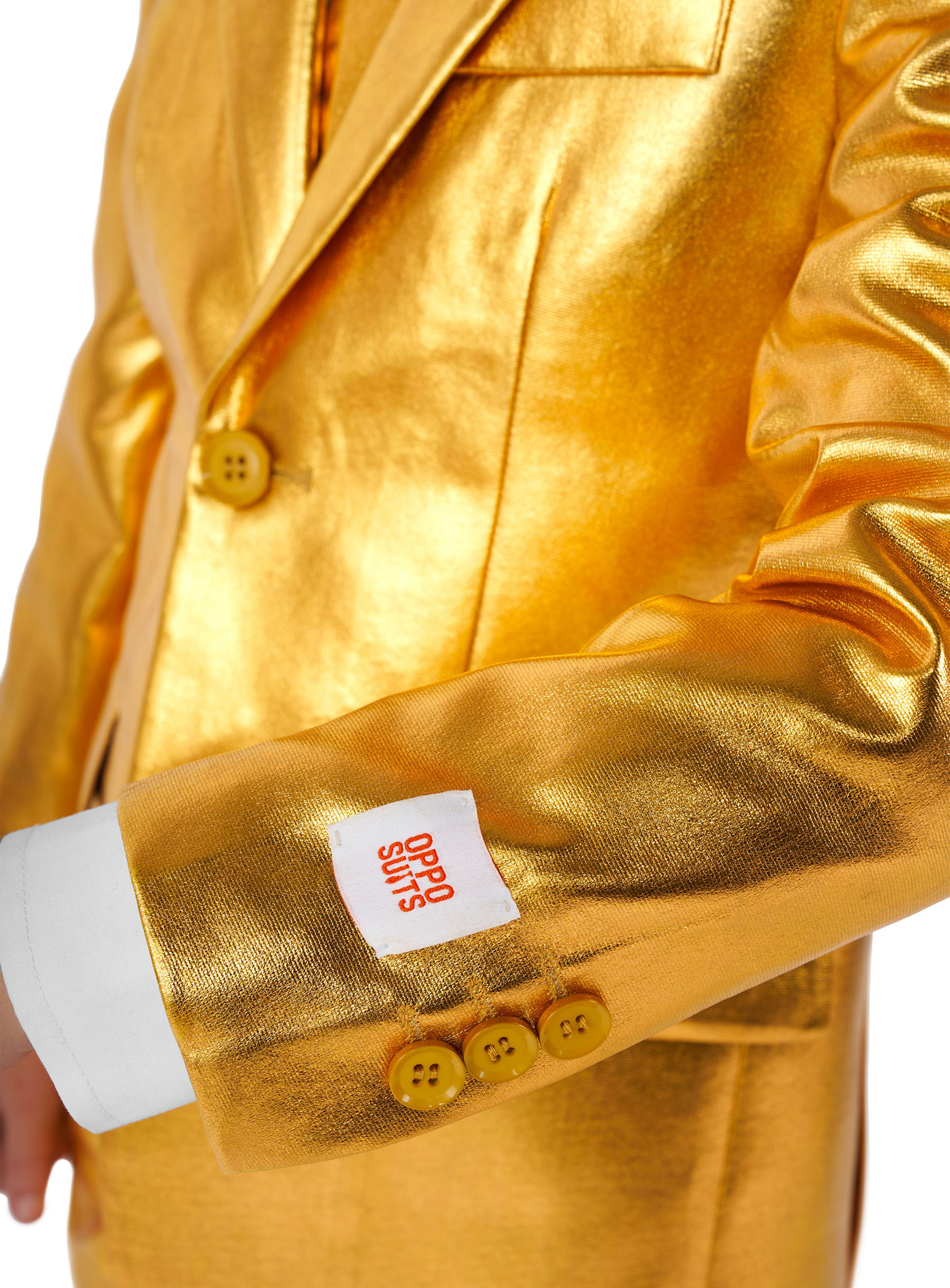 OppoSuits Boys Groovy Gold Anzug für Kinder