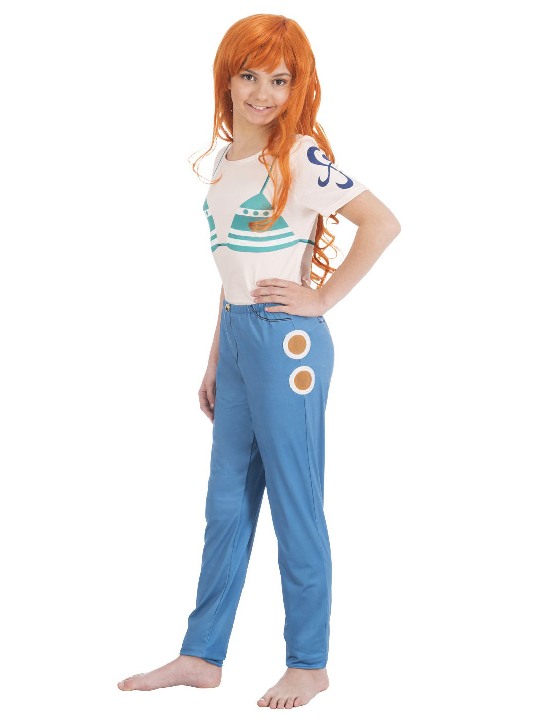 One Piece – Nami kostuum voor kinderen
