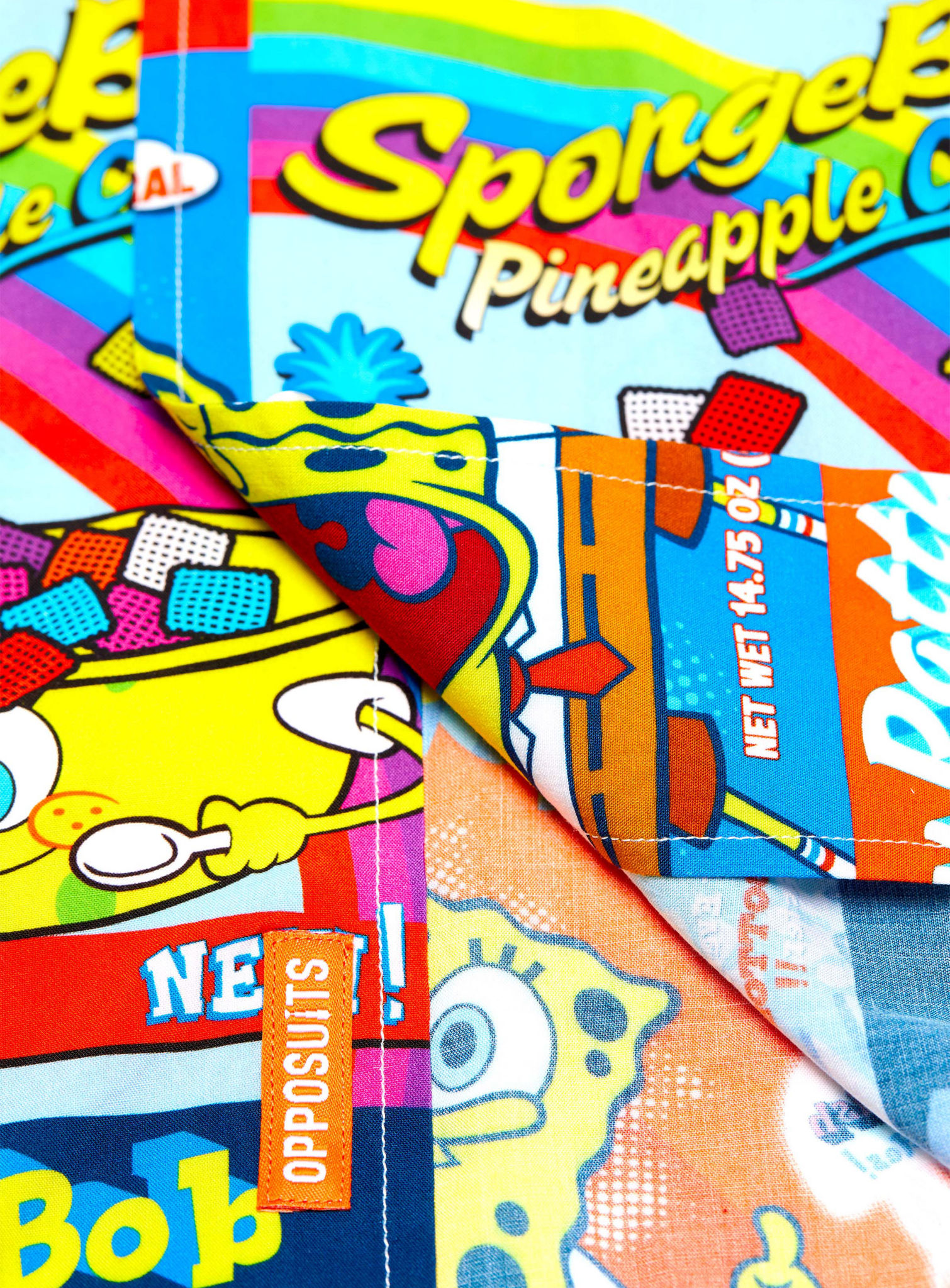 OppoSuits Spongebob Breakfast Sommerhemd