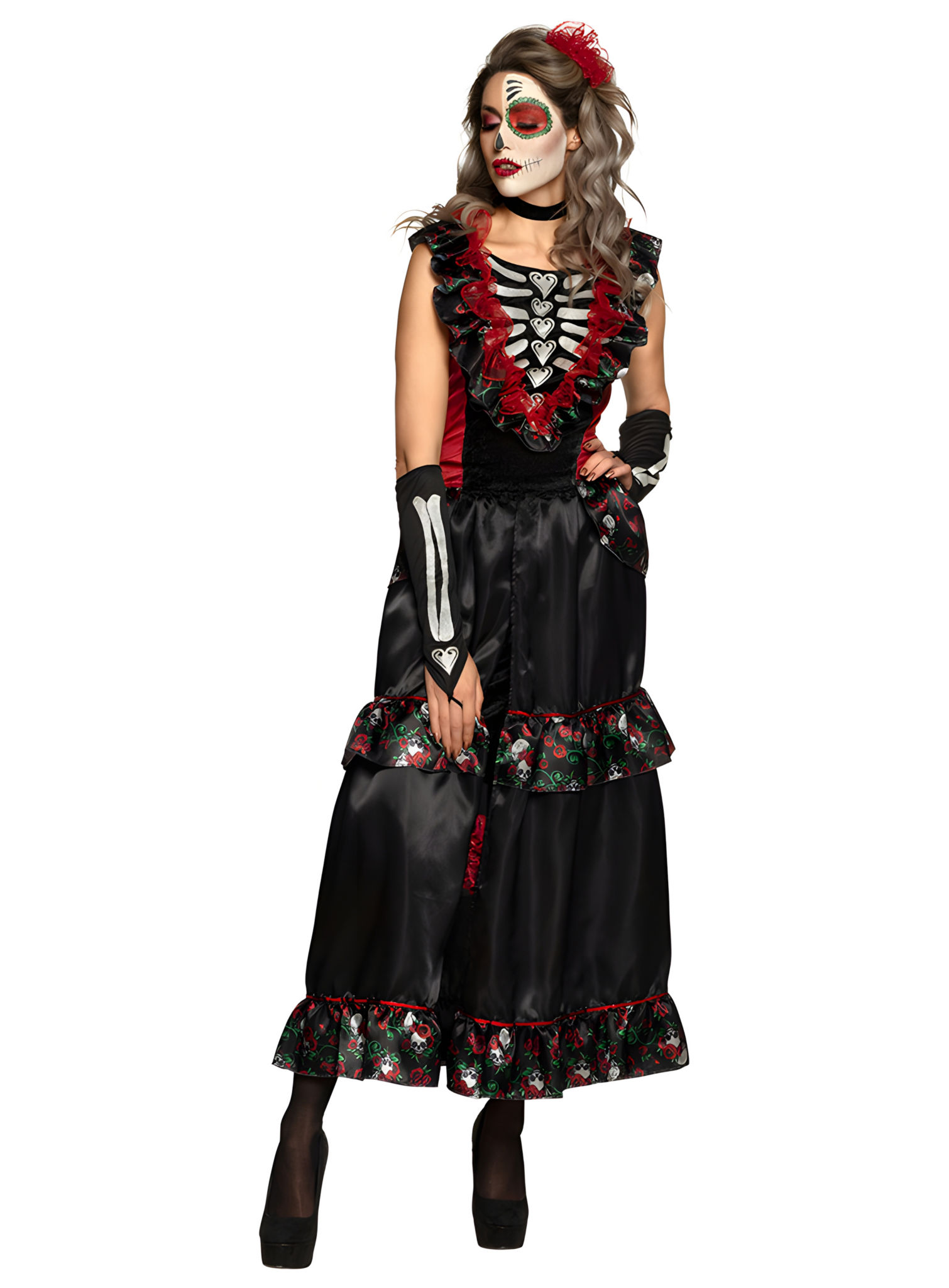 La Muerte Kostüm für Damen