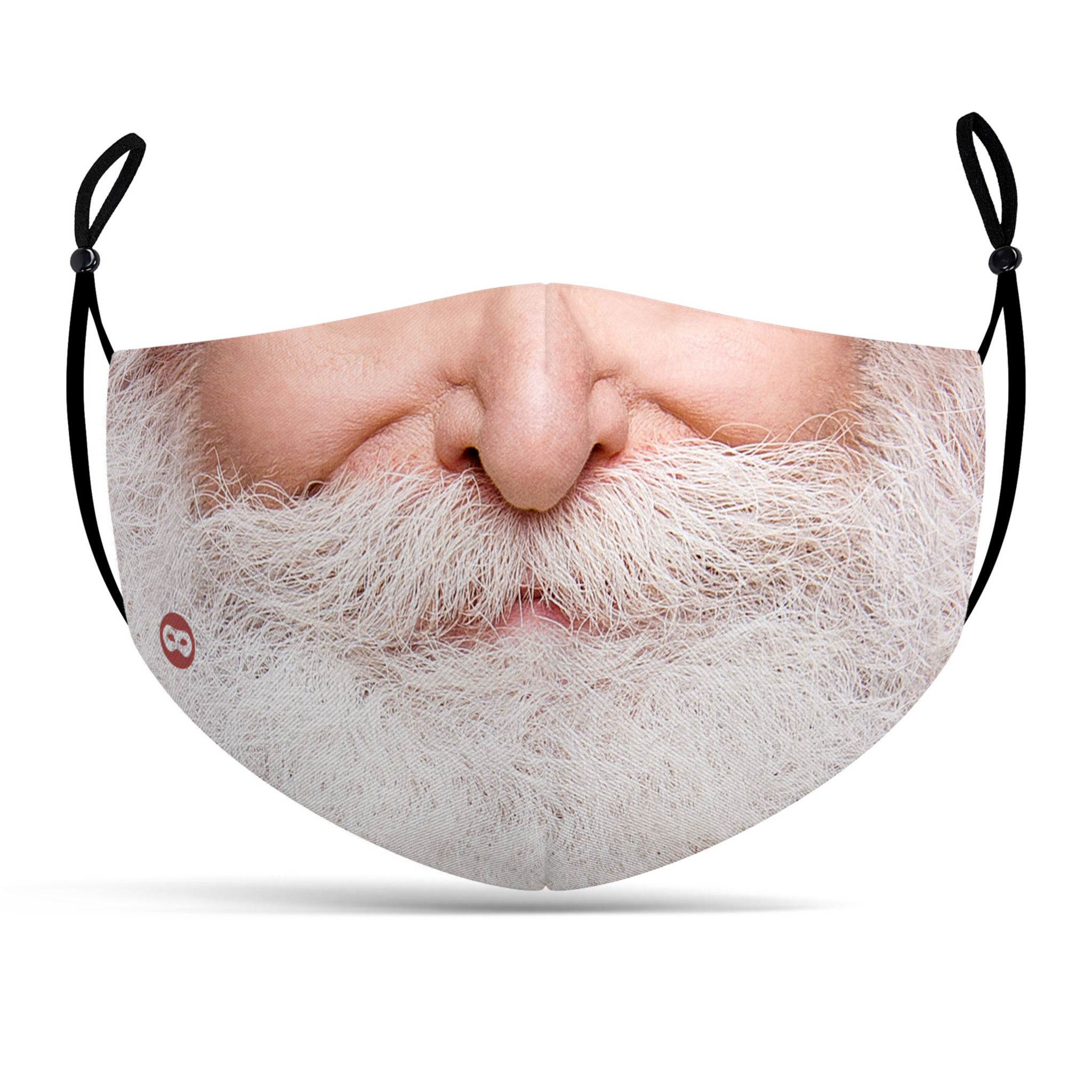 Stoffmaske Weihnachtsmann