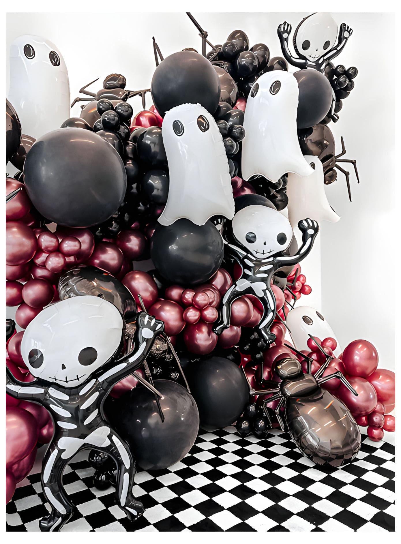 Boo Town Skelett Folienballon