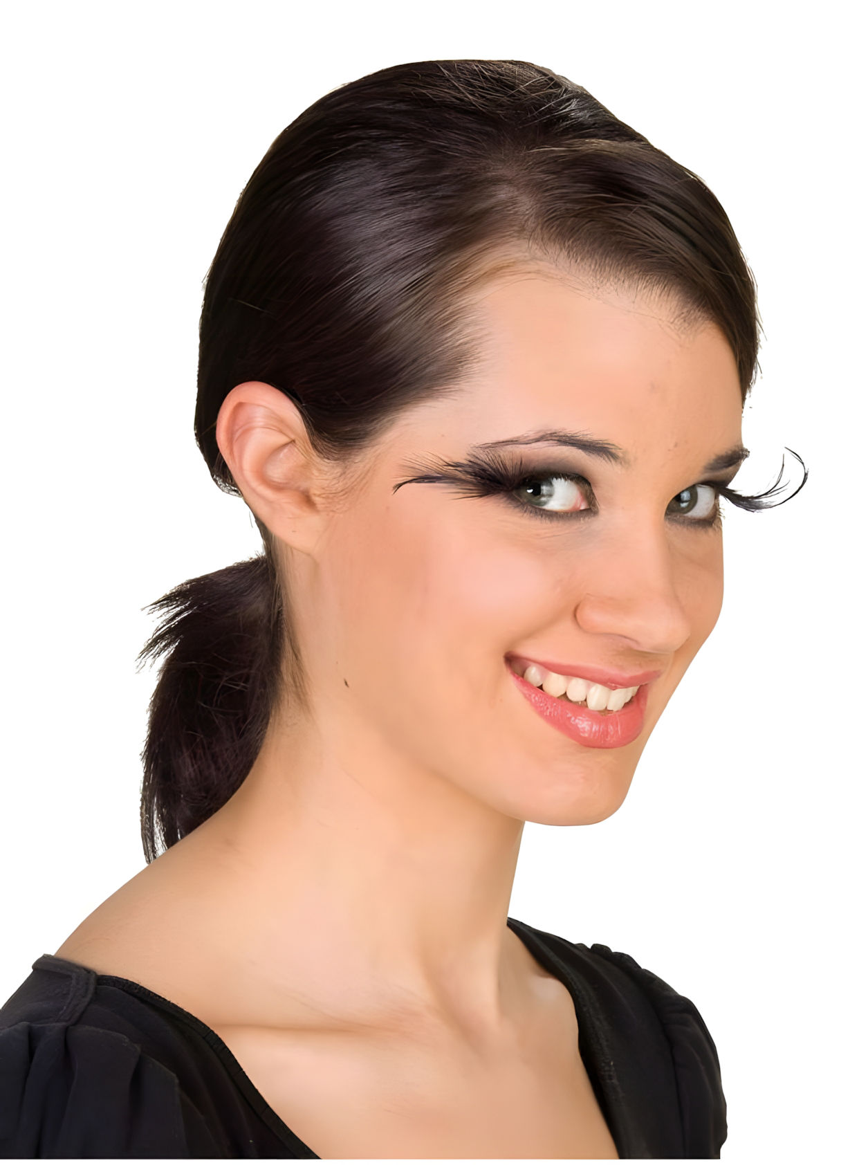 Falsche Wimpern Curved Feathers