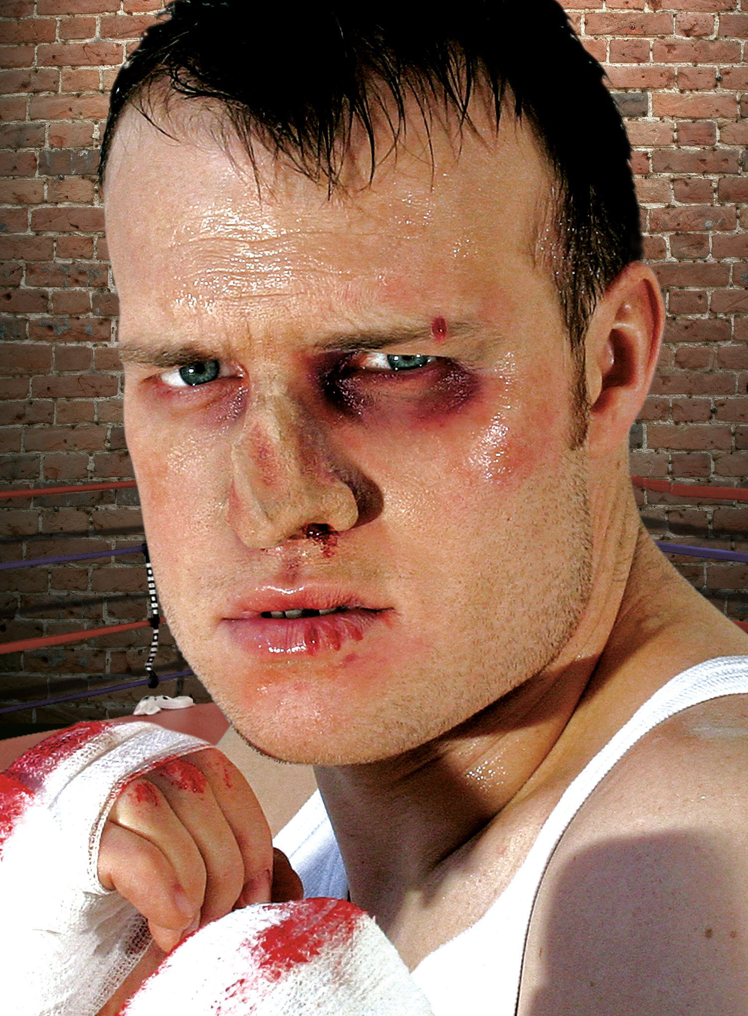 Boxer Latexnase mit Mastix