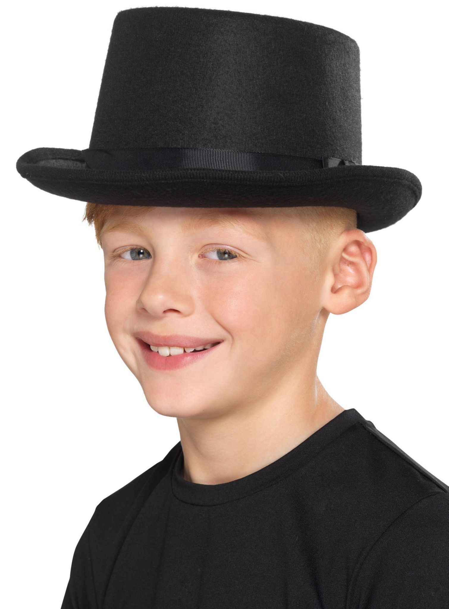 Zylinder für Kinder schwarz
