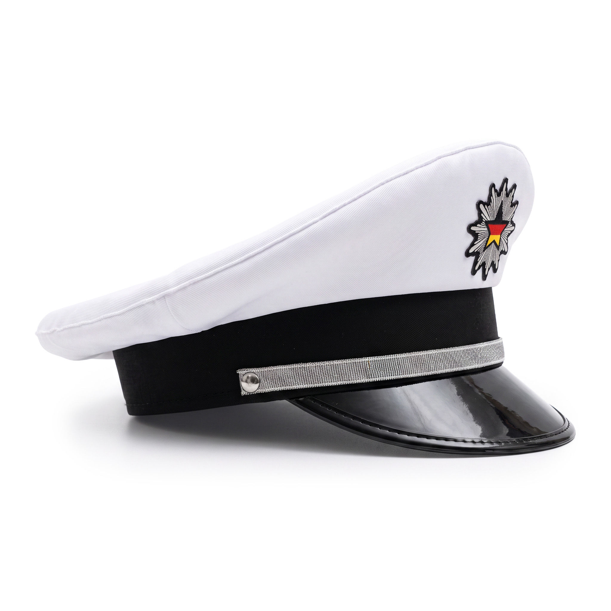 Polizeimütze für Kinder weiß