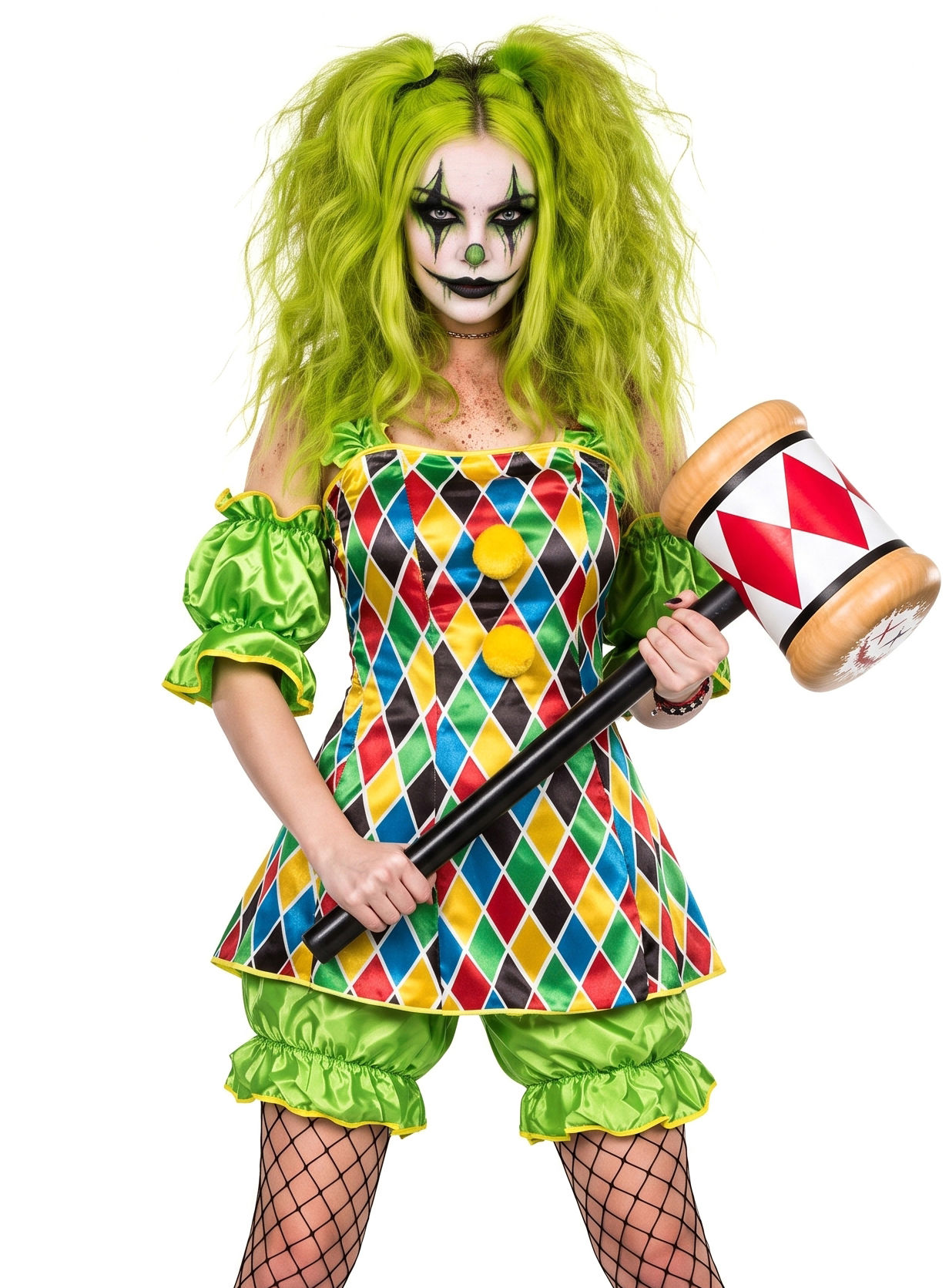 Halloween & Horror Clown Damen Kostüm