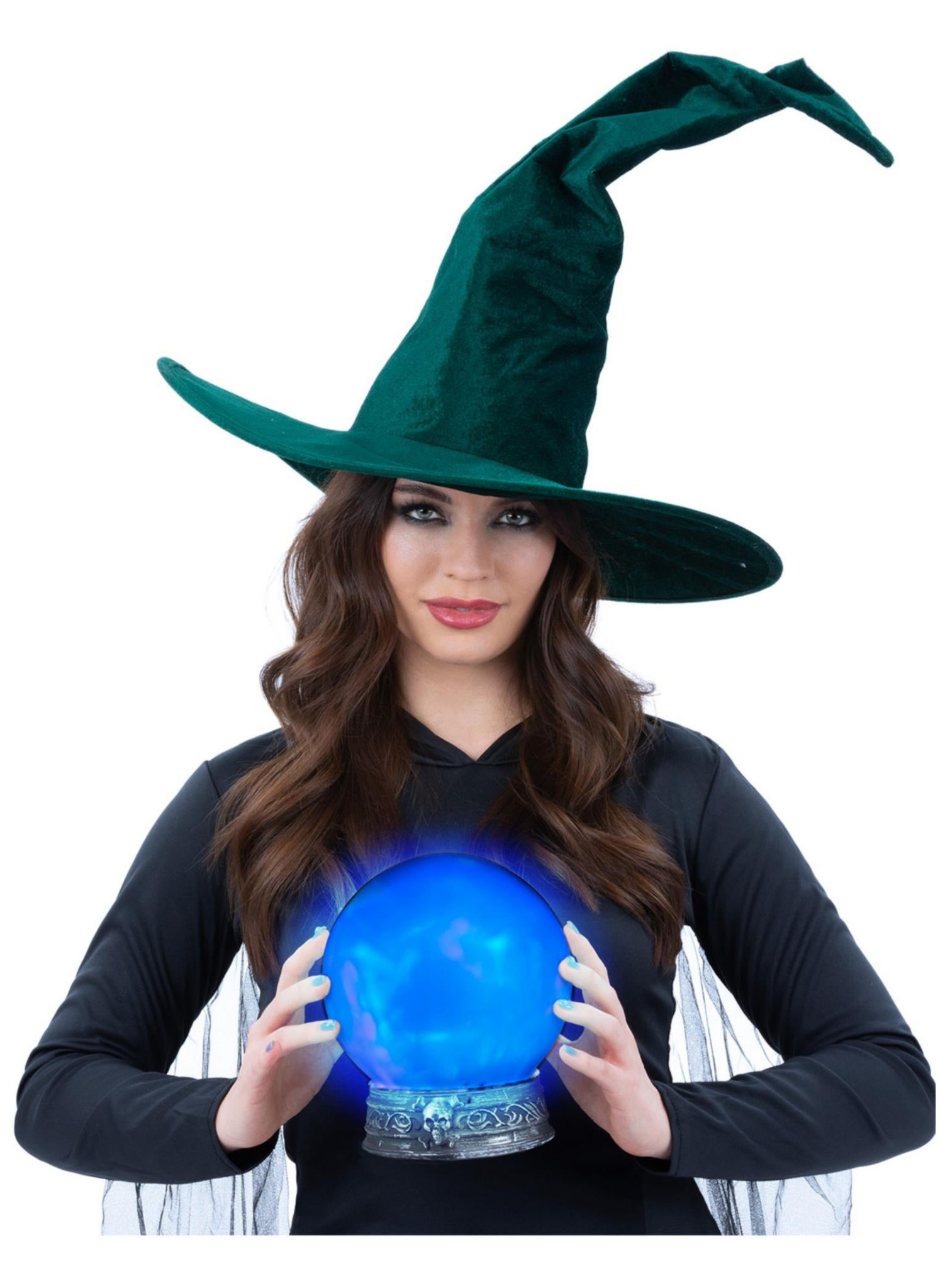 Leuchtende Zauberkugel – Halloweendeko