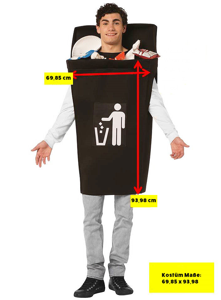 Mülleimer Kostüm