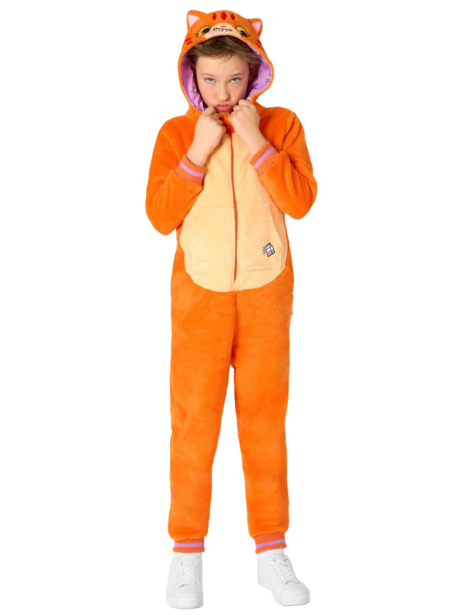 OppoSuits Rode Kat Onesie voor Kinderen