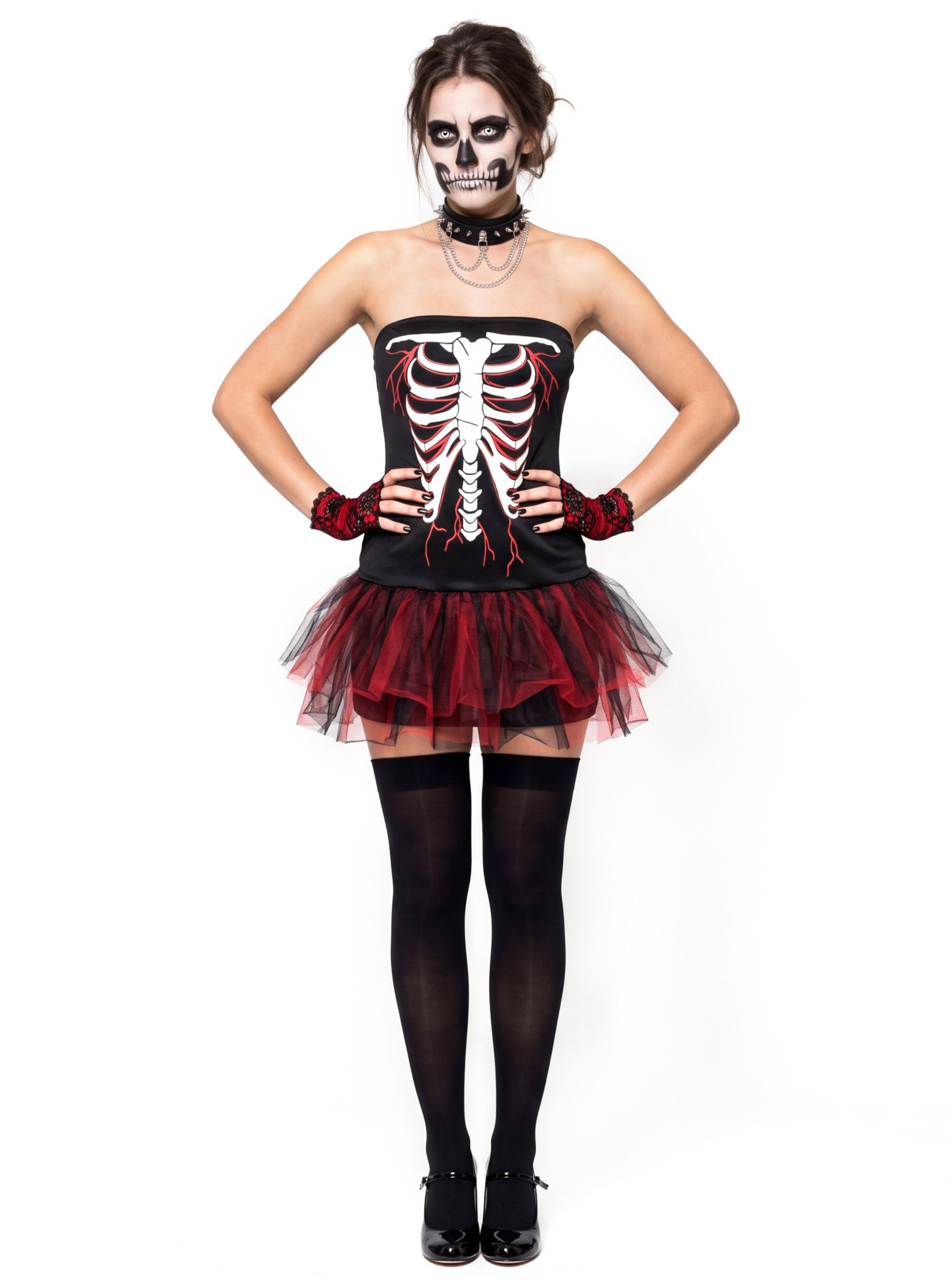 Skelett Tutukleid