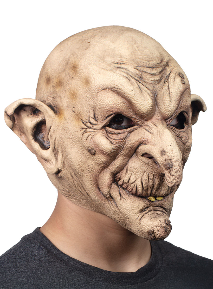 Zauberer Maske des Grauens aus Latex