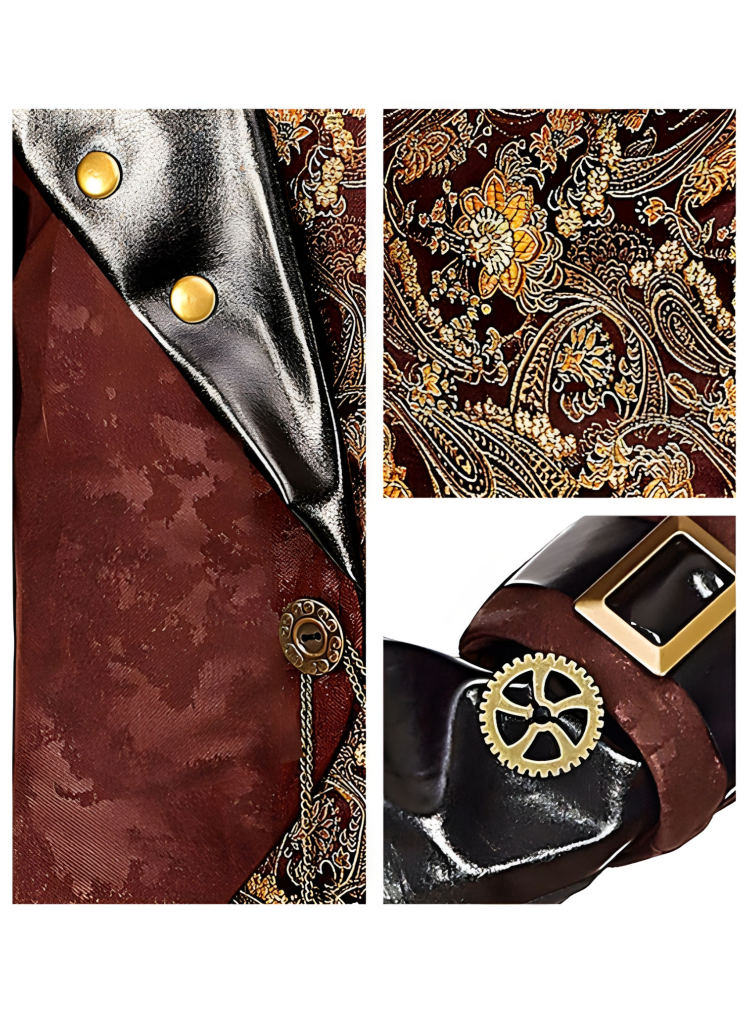 Steampunk Aeronaut Deluxe Herren Kostüm