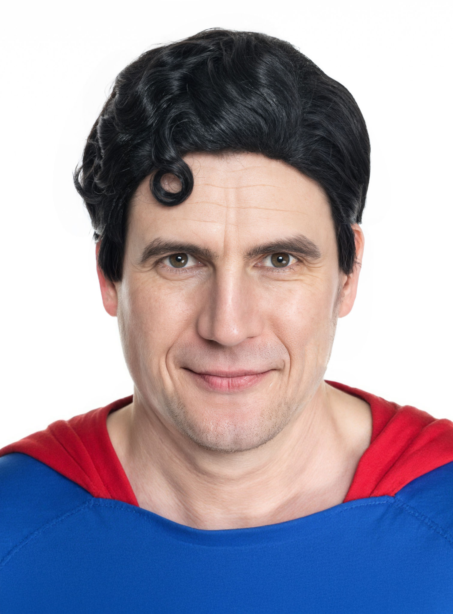 Supermann Perücke