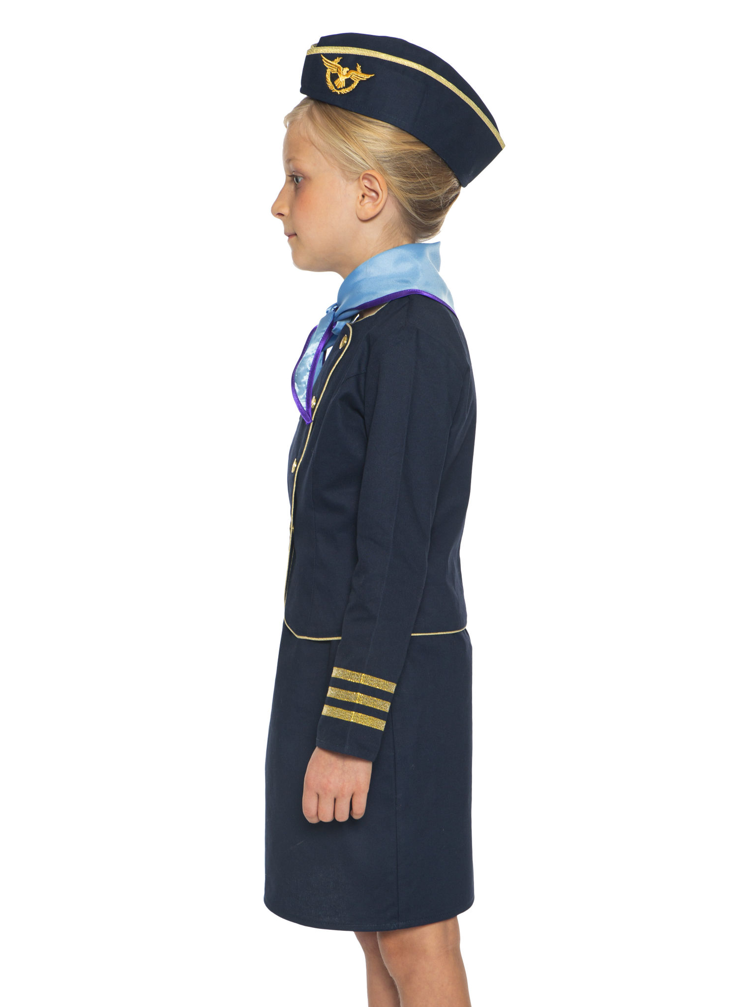 Stewardess Kinderkostüm