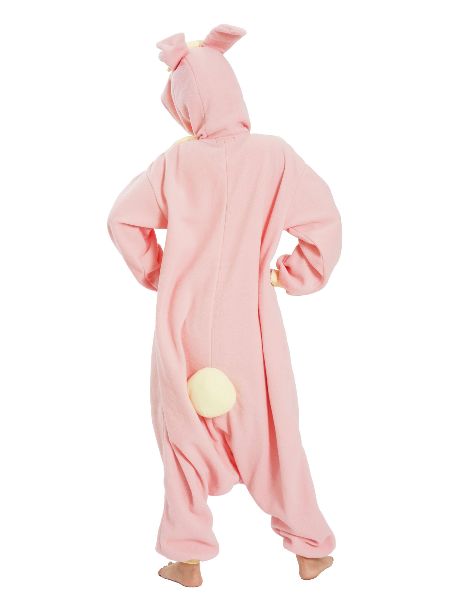 Roze Konijn Kigurumi Kostuum
