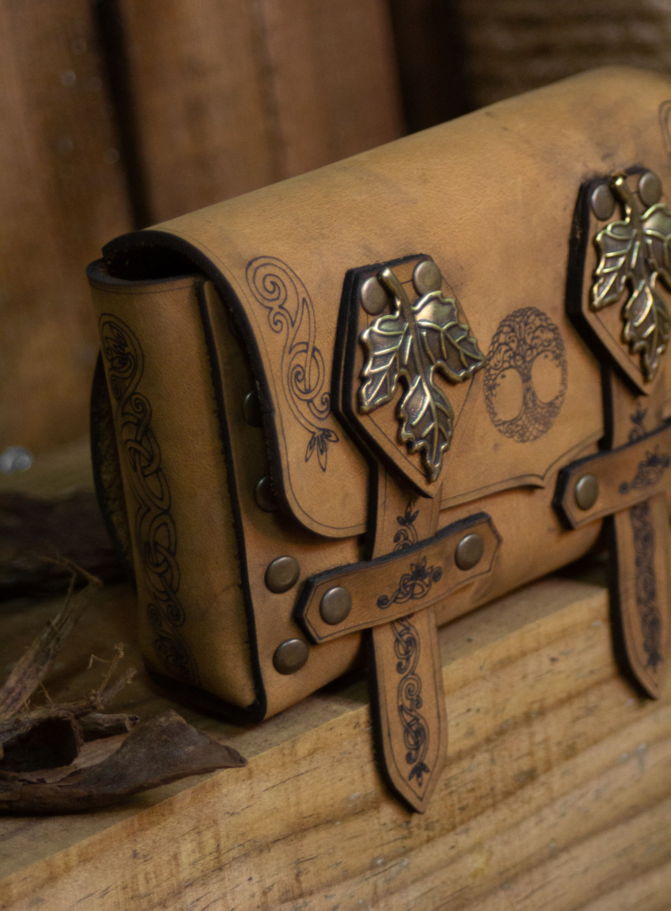 Mittelalter Gürteltasche - Lassel