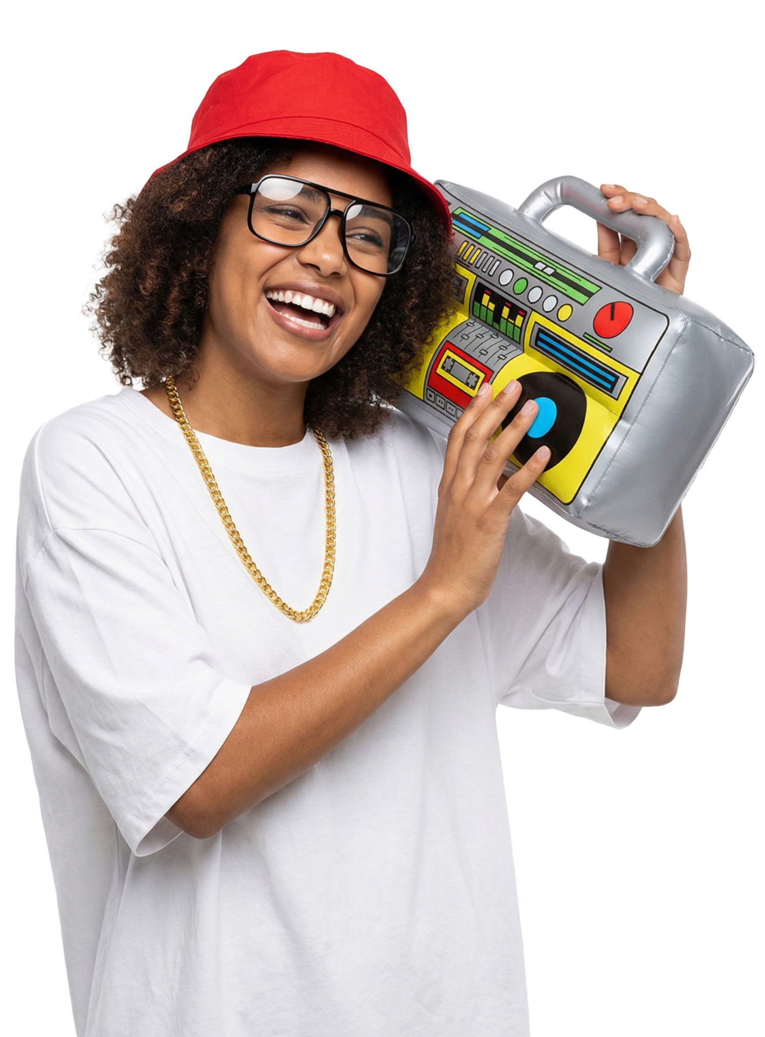 80er Hip Hop Accessoire-Set