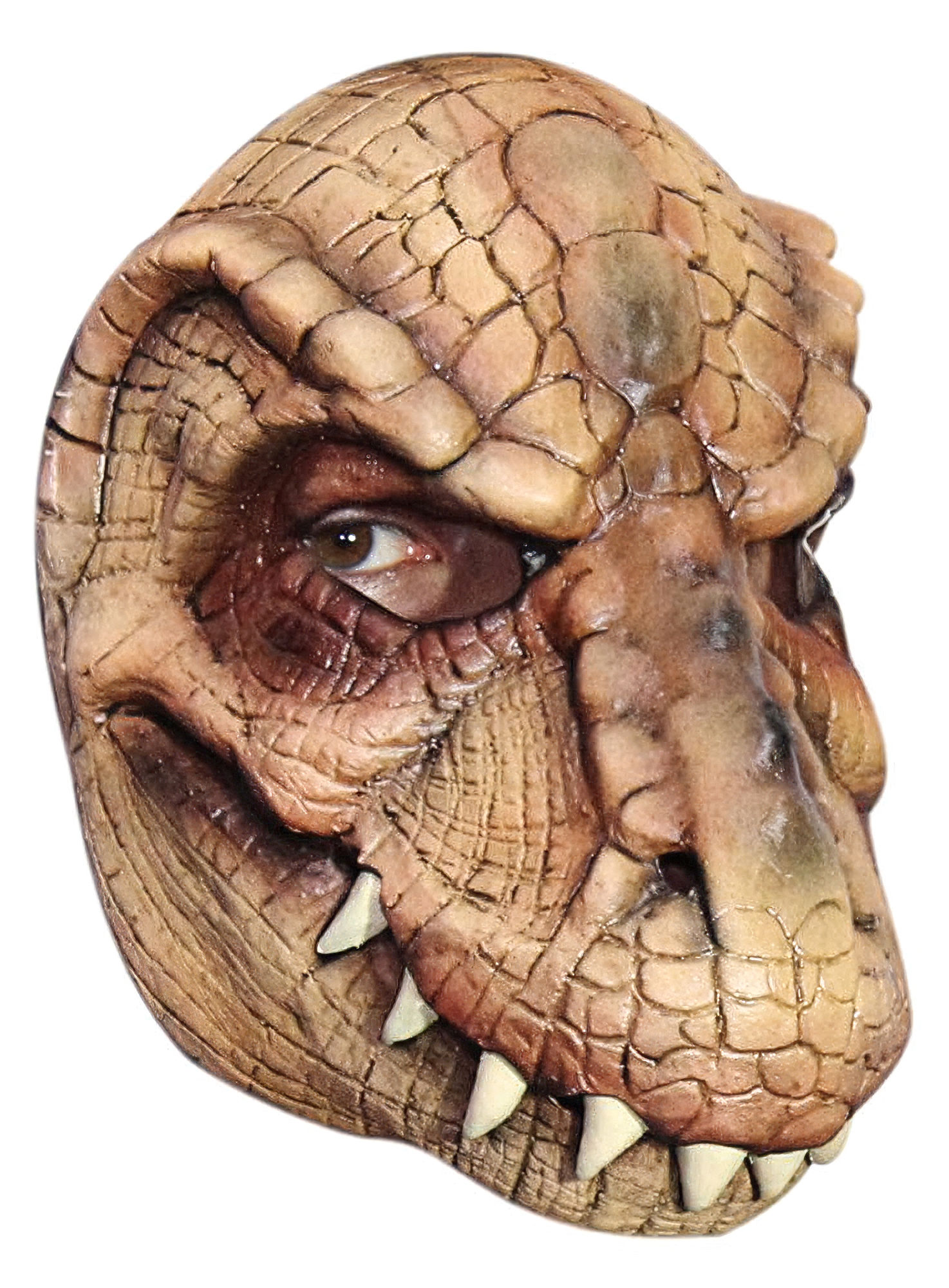 Reptiloid Halbmaske