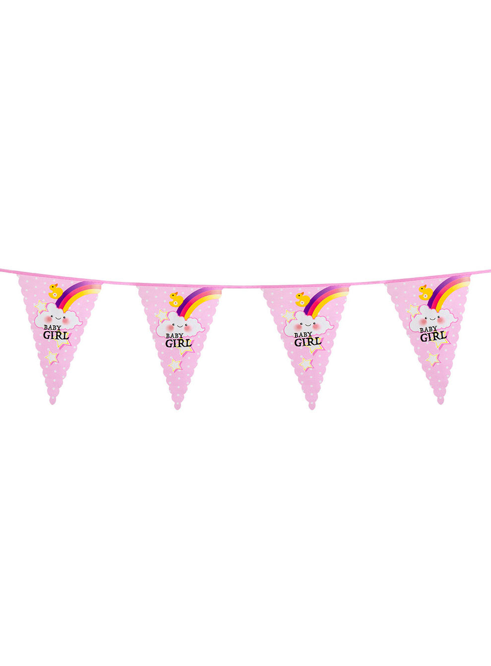 Baby Girl Wimpelkette 6 Meter
