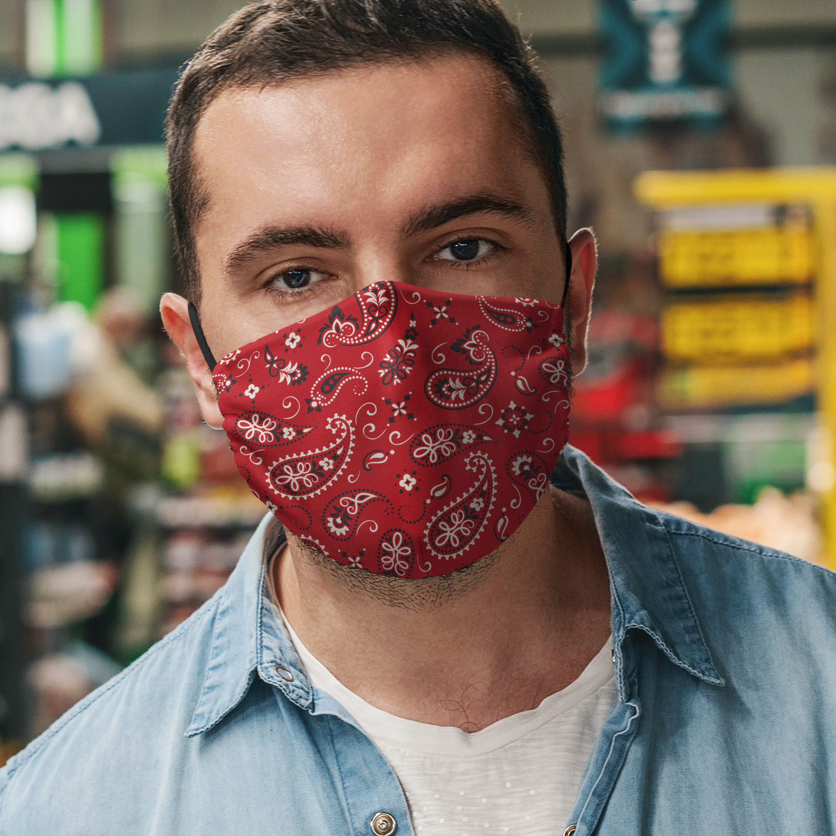 Stoffmaske Bandana