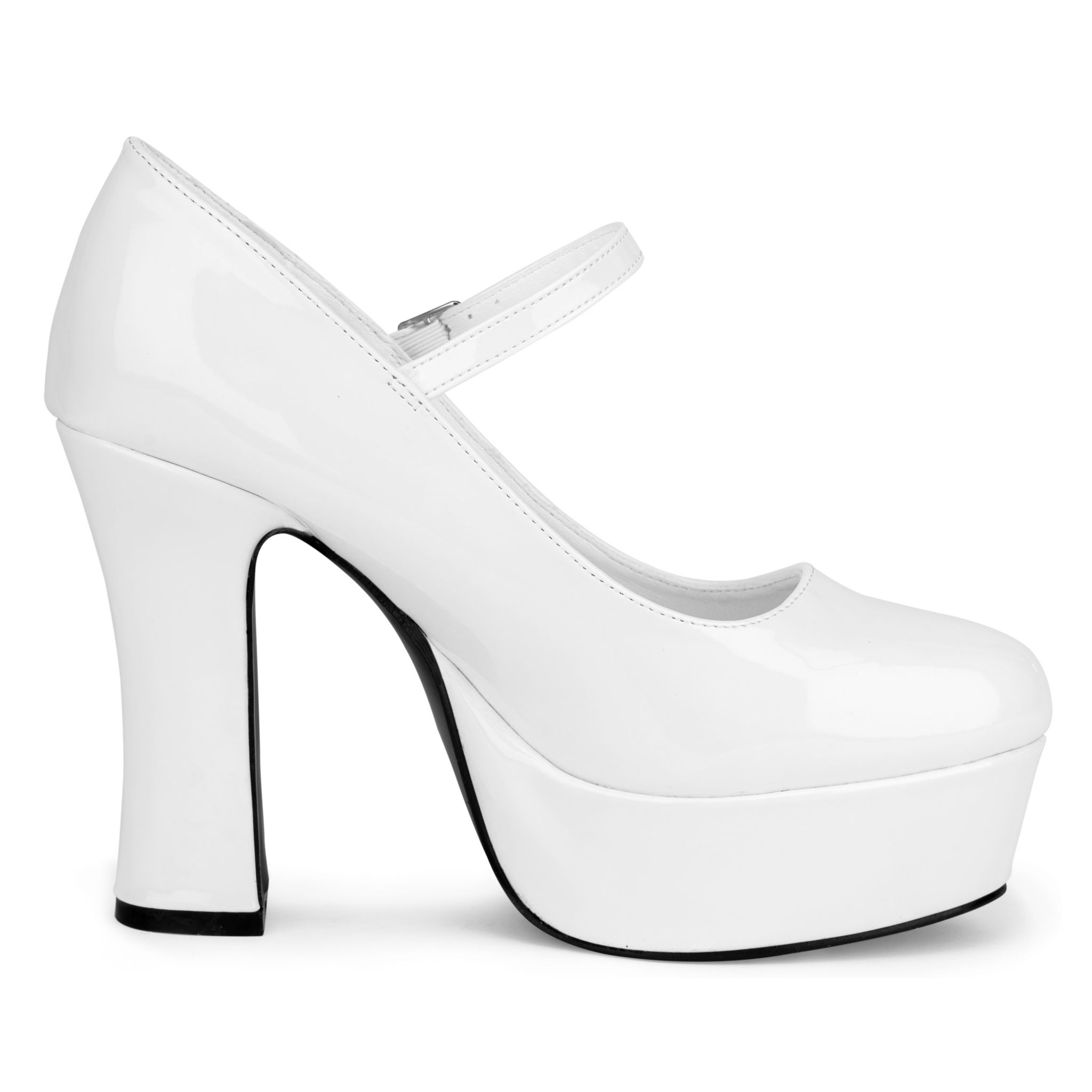 Plateau Schuhe weiß