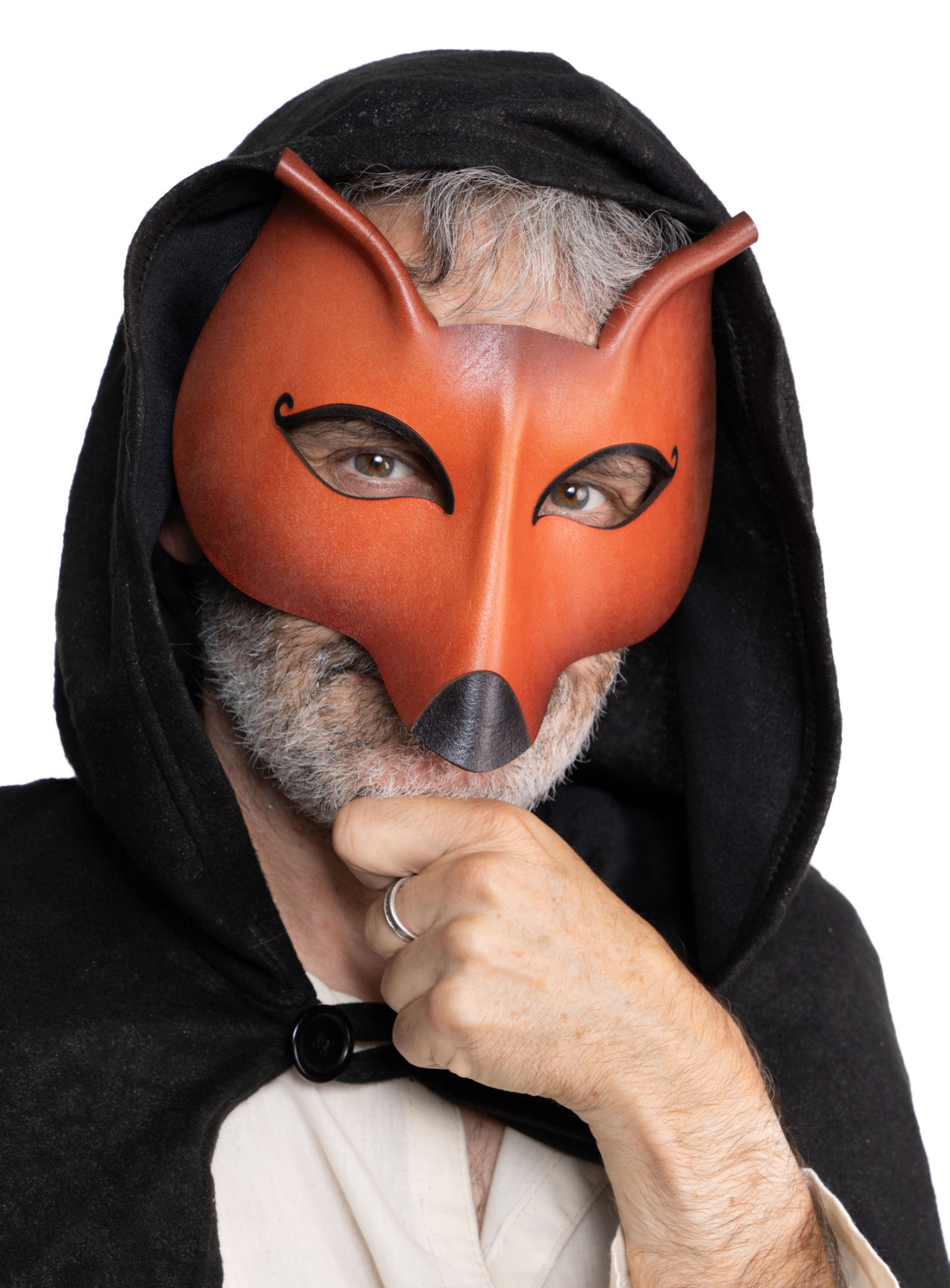 Volpe de cuoio Venezianische Ledermaske
