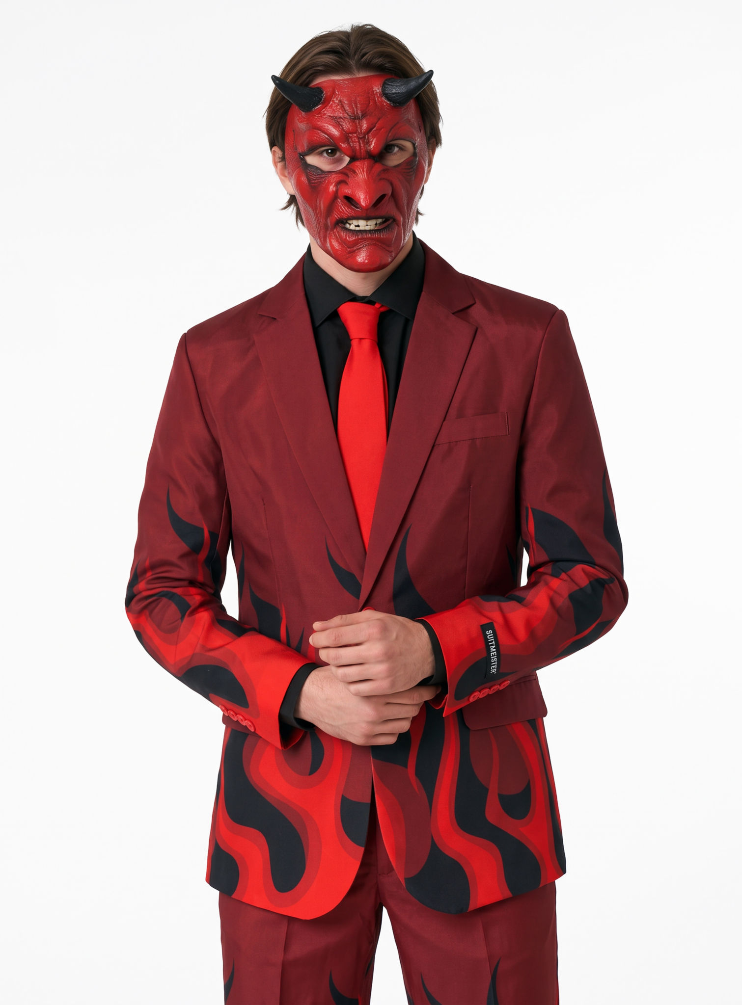 Fieser Teufel Maske des Grauens
