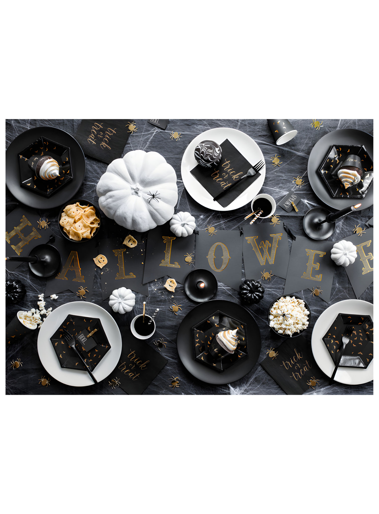 Halloween Schriftzug Wimpelkette – 1,75 m