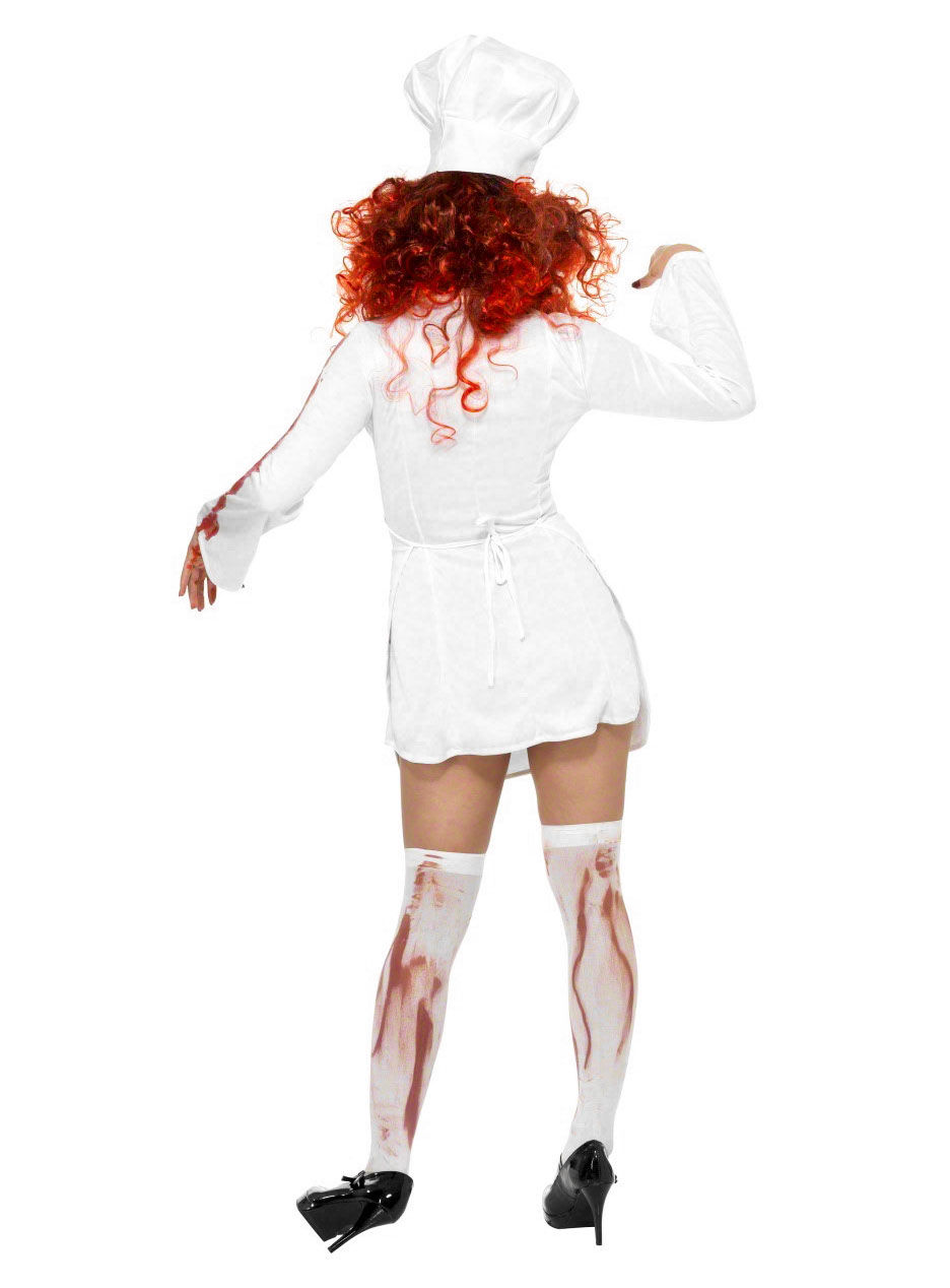 Zombie Köchin Kostüm